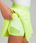 Court Rival Perforated High-Rise Skirt *Long