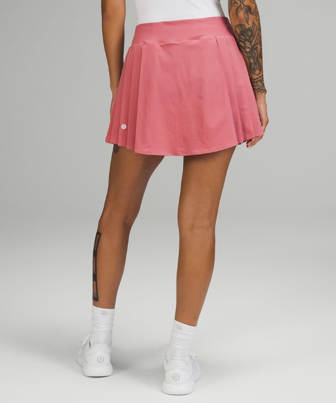 Side-Pleat High-Rise Tennis Skirt *Online Only