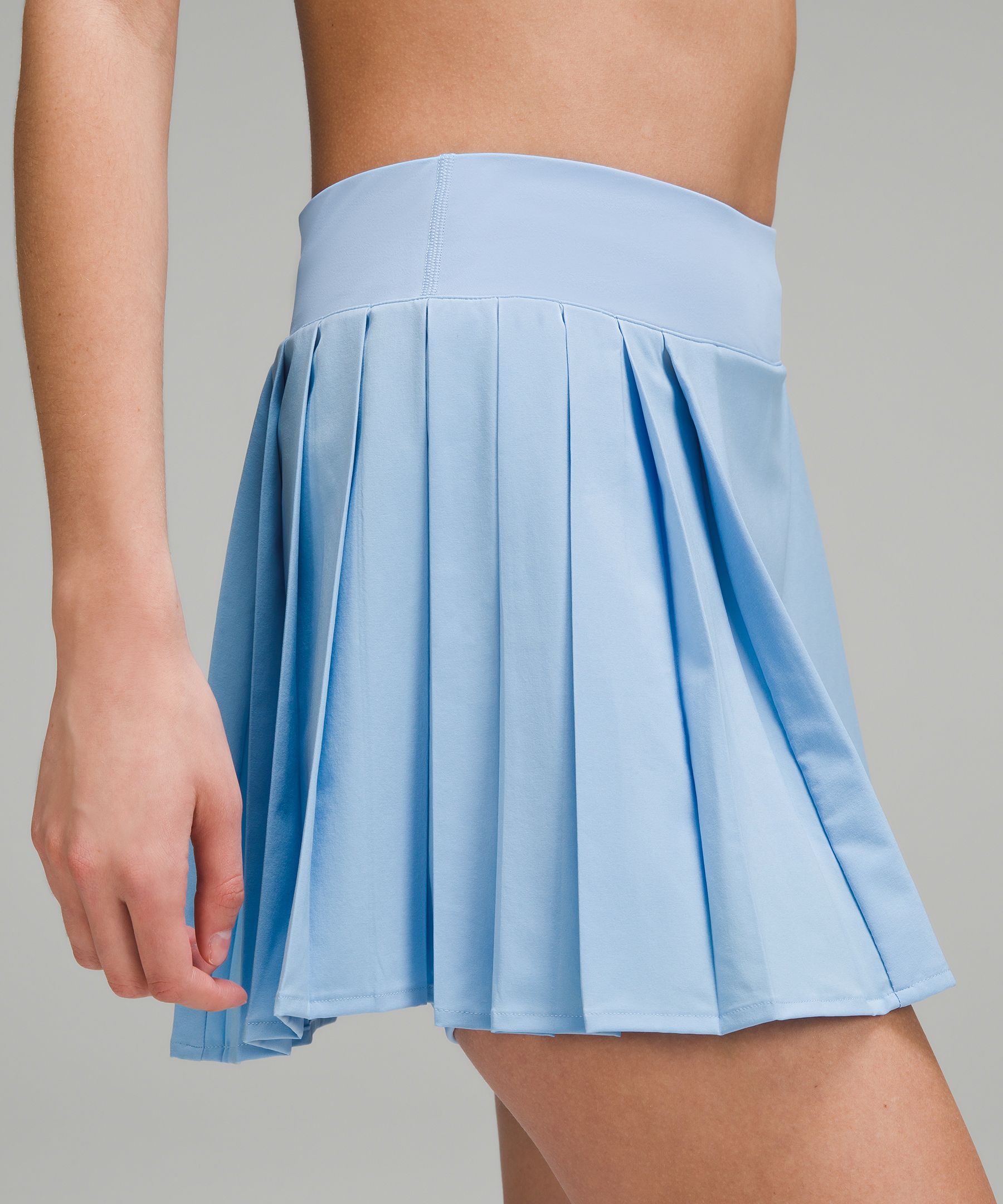Shop Lululemon Side-pleat High-rise Tennis Skirt