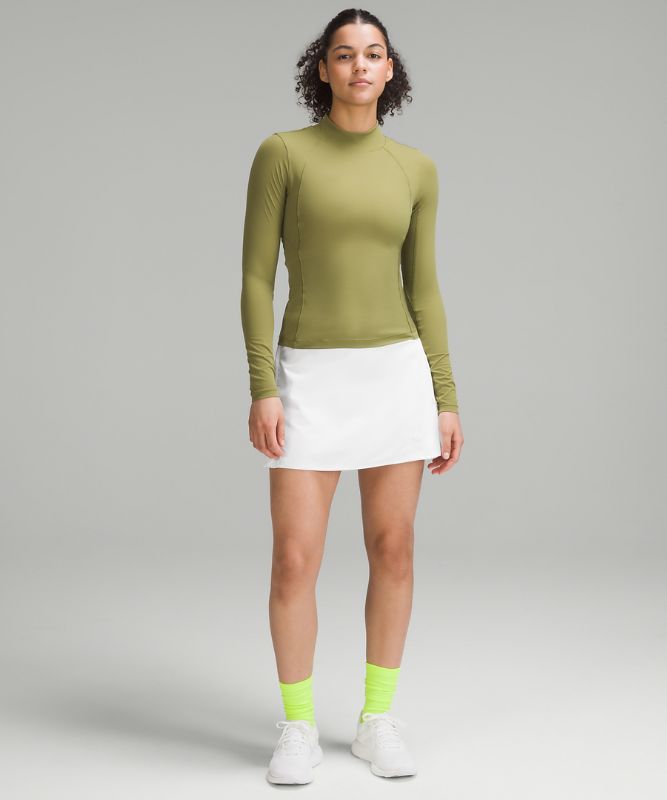 Peek Pleat High-Rise Tennis Skirt