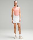 Pleated and Lined High-Rise Tennis Skort