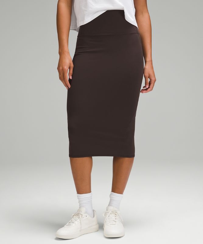 Nulu Slim-Fit High-Rise Skirt, Skirts