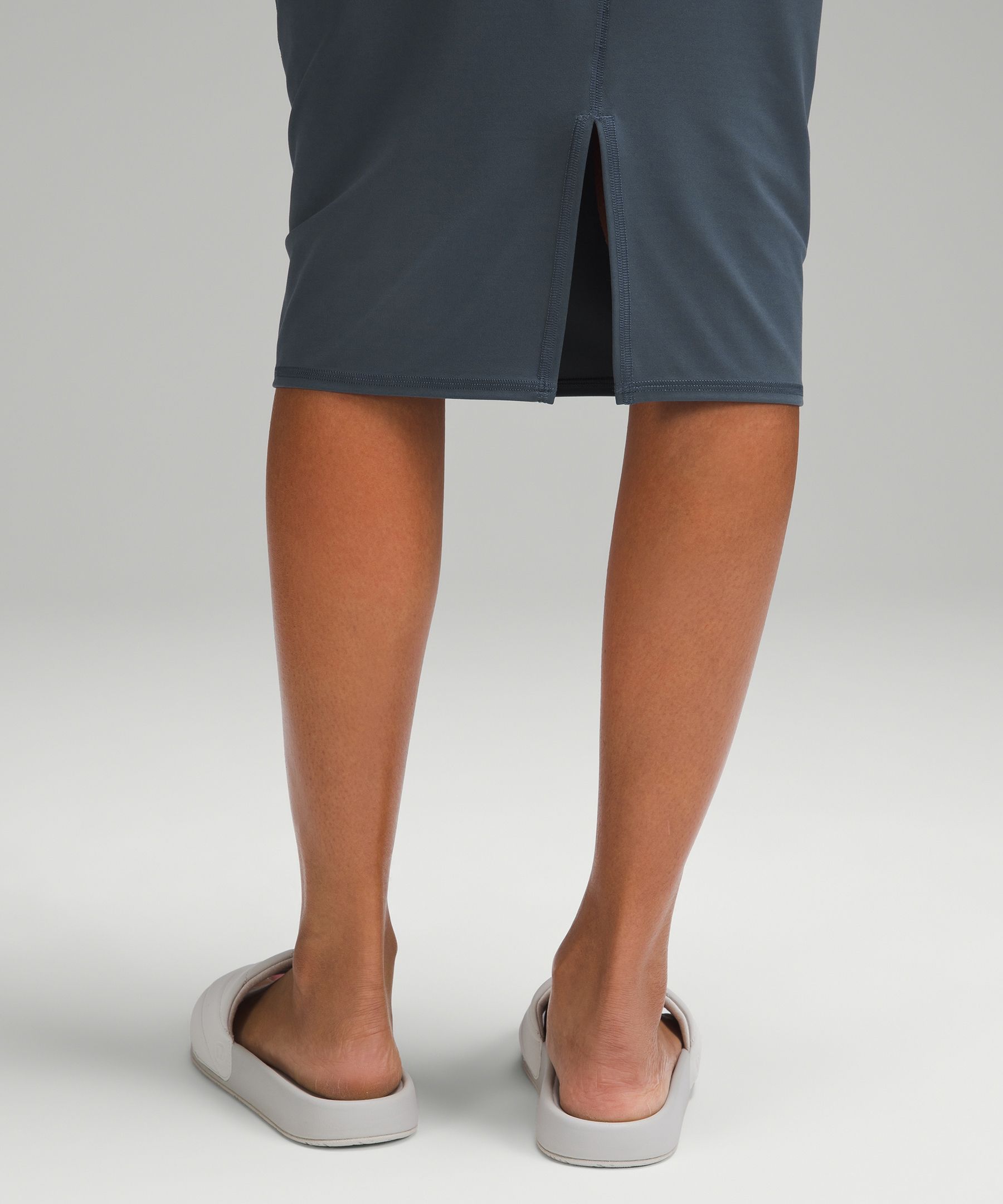 Shop Lululemon Nulu Slim-fit High-rise Skirt