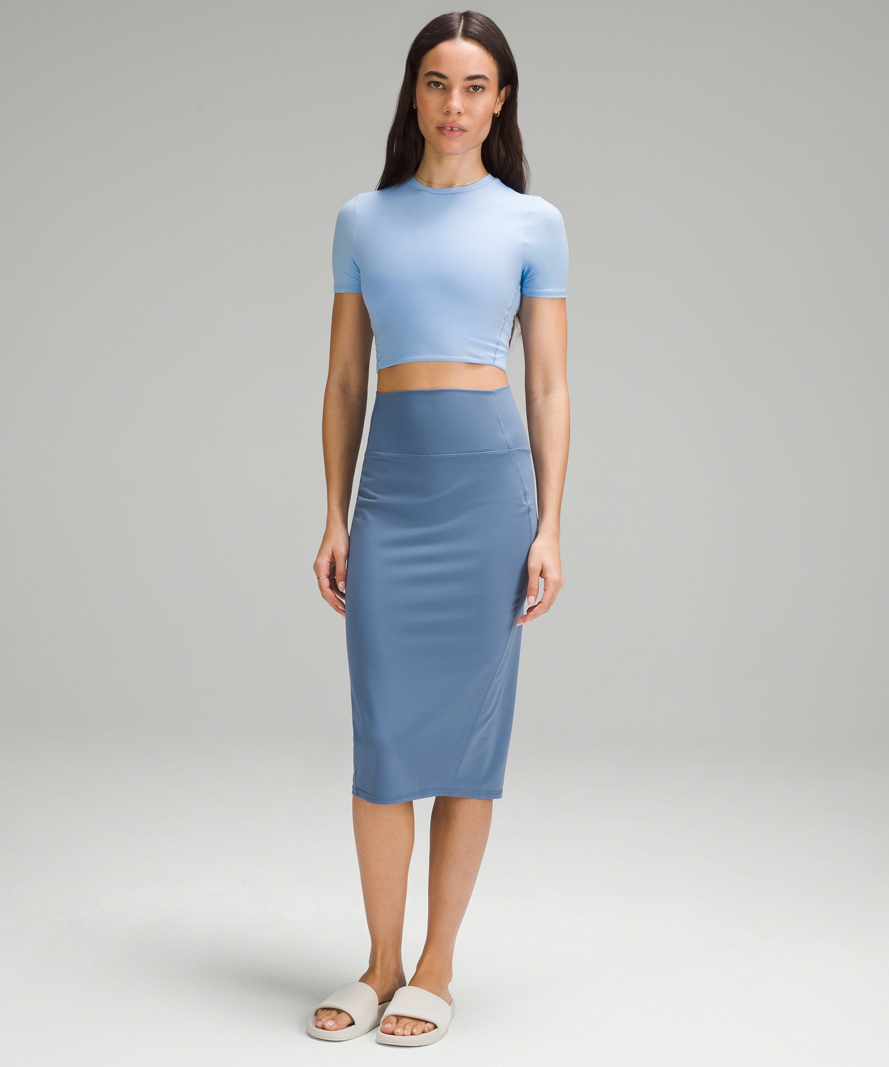 Thumbnail of Nulu Slim-Fit High-Rise Skirt