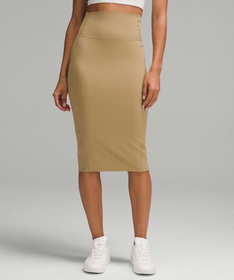 Женская юбка-миди Lululemon Nulu Slim-Fit High-Rise