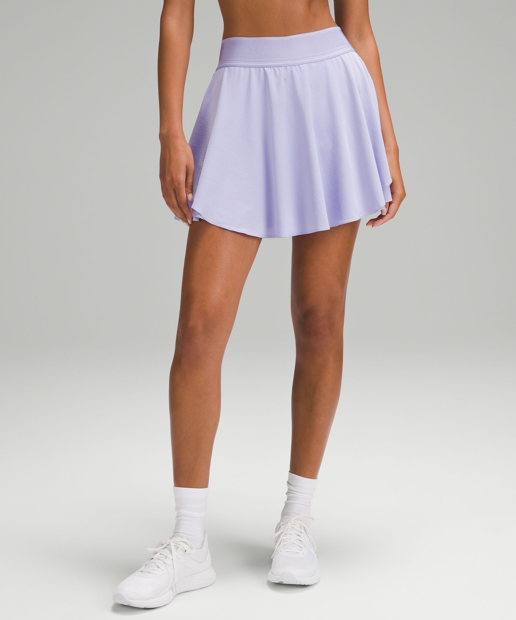 Lululemon court rival High Rise Tennis Skirt strawberry milkshake Regular  Size 0