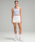 High-Rise Wrap Tennis Skirt