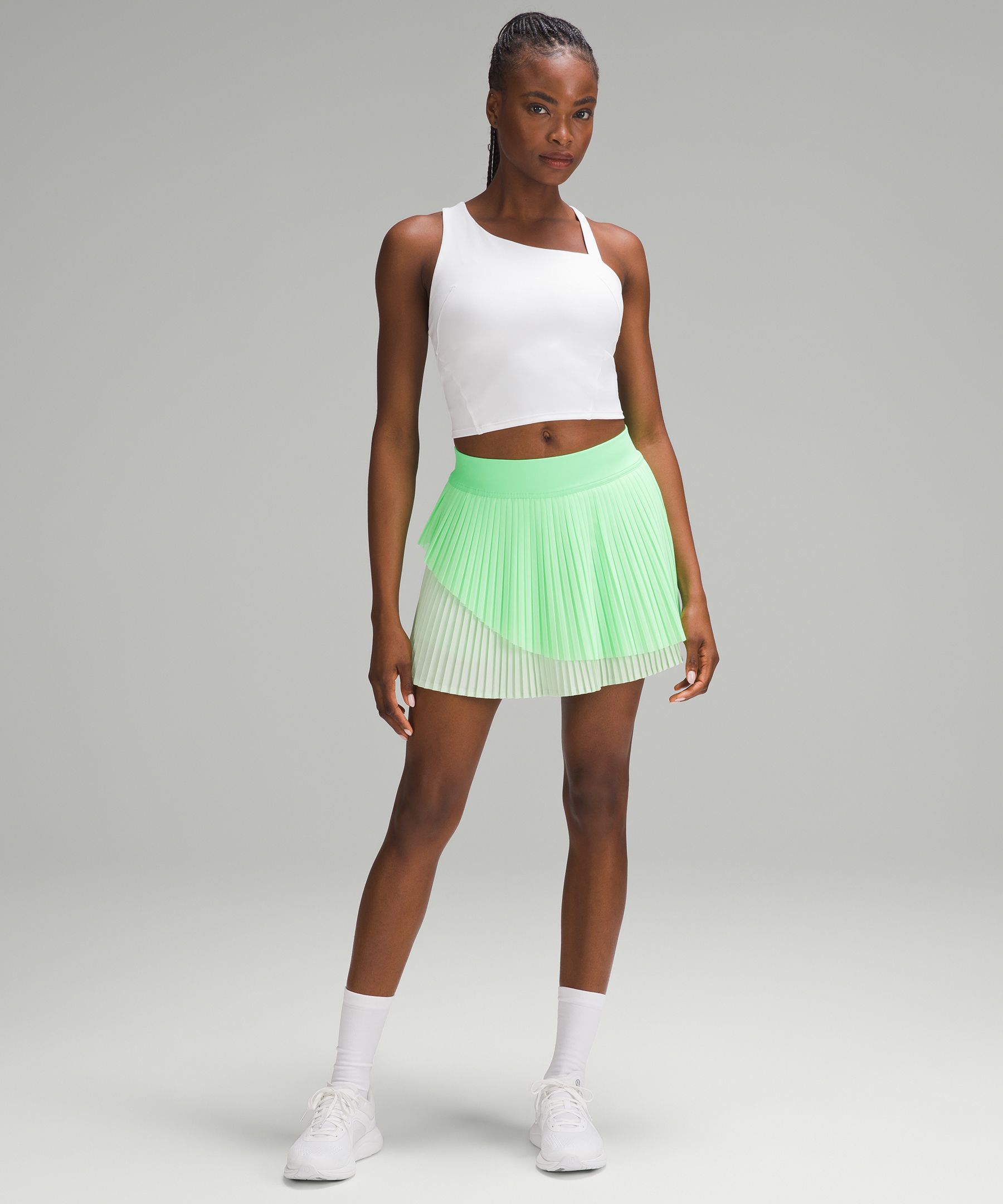 Lululemon Asymmetrical Layered High-Rise Tennis Skirt, Women's Fashion,  Clothes on Carousell