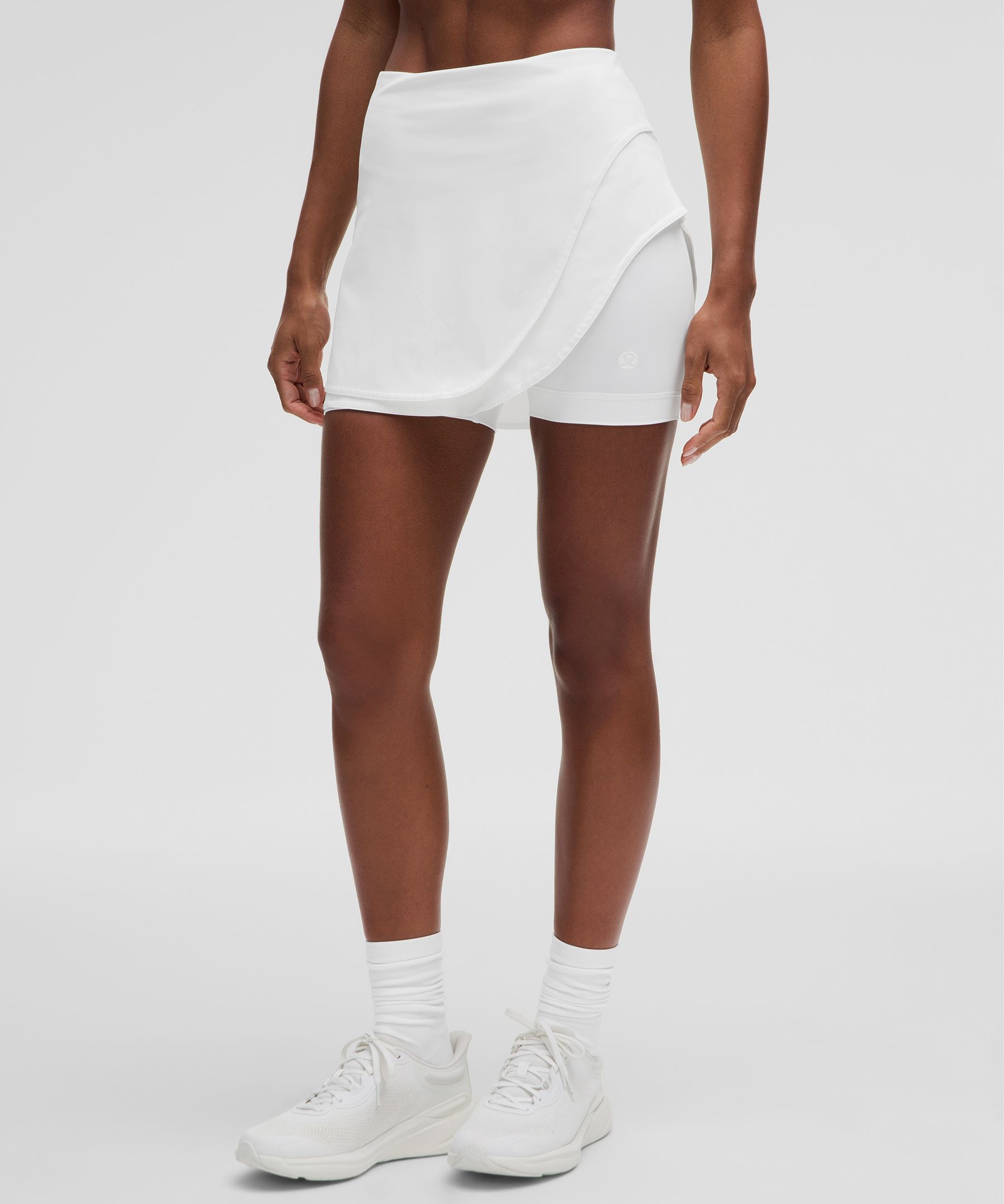 Asymmetrical Layered High-Rise Tennis Skirt | Lululemon UK