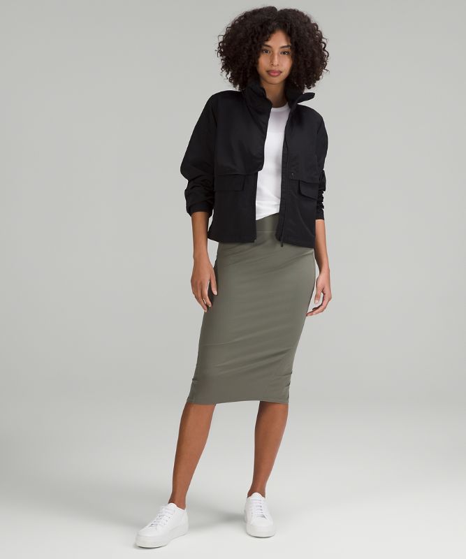 Nulu Slim-Fit High-Rise Skirt