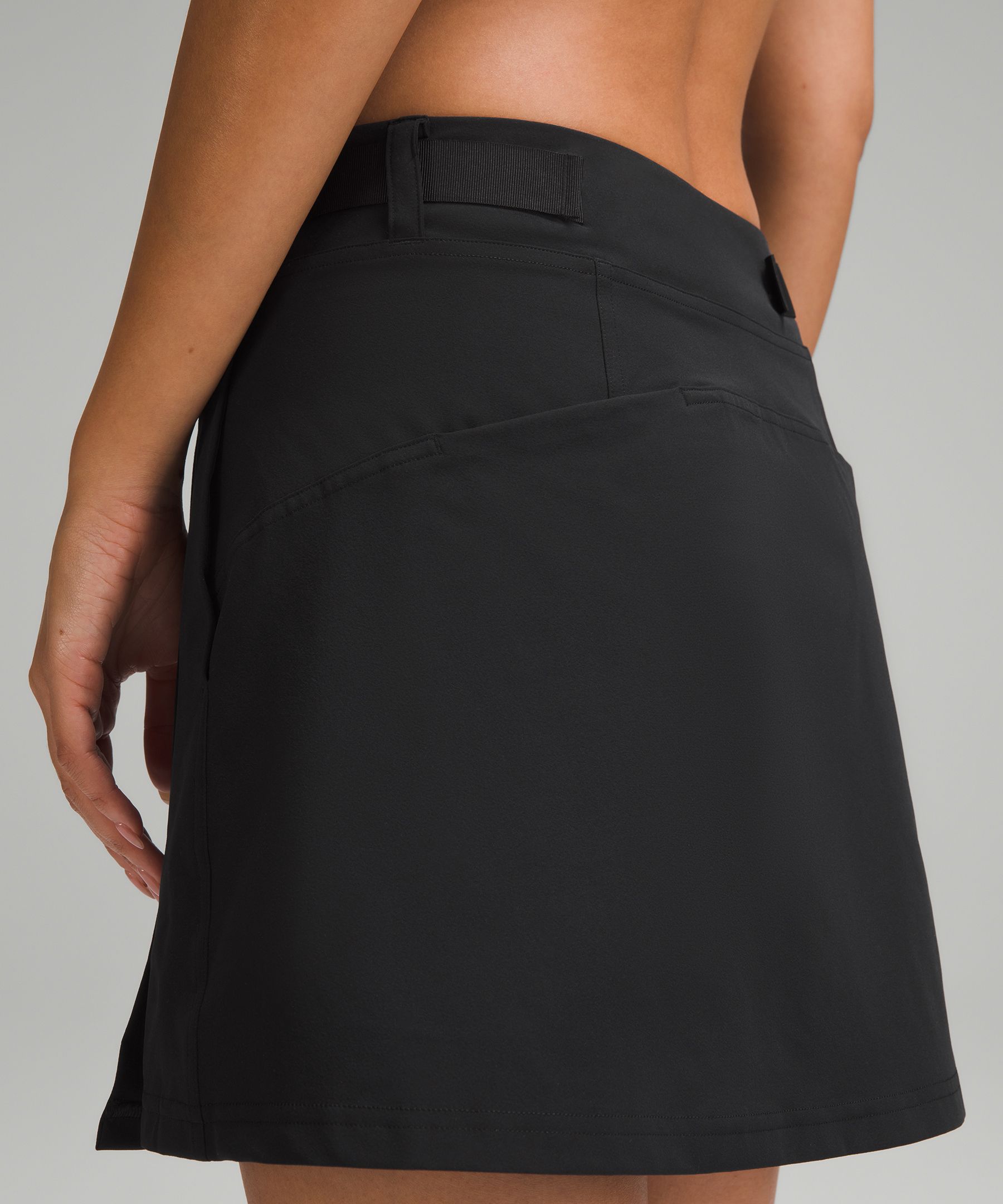 Shop Lululemon Wrap-front Mid-rise Golf Skirt