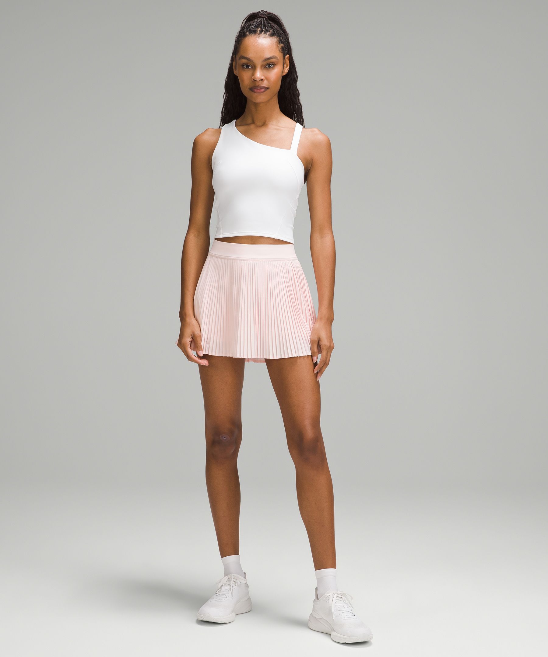 Varsity Tennis Skirt - White