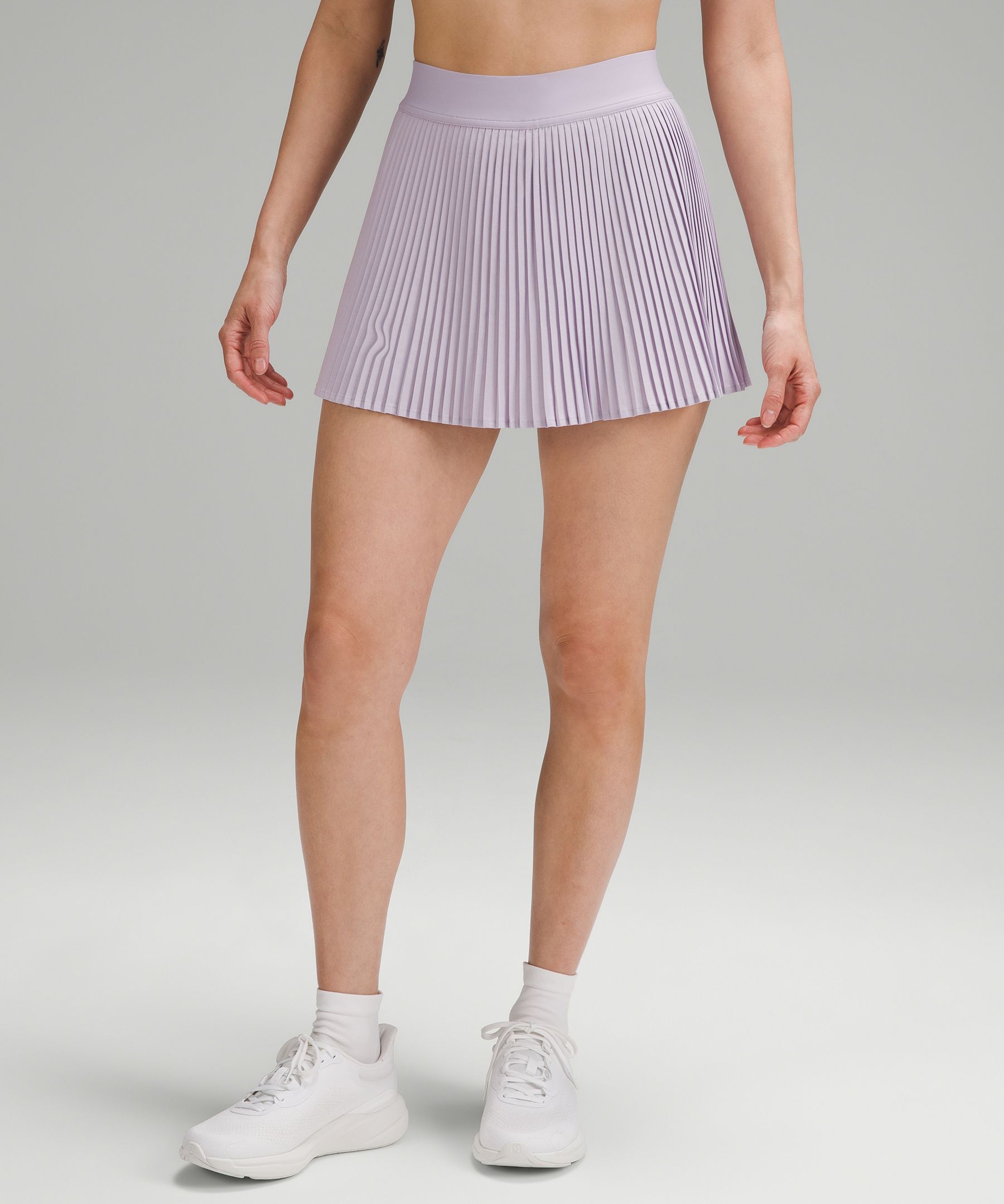 lululemon varsity high rise pleated tennis skirt red｜TikTok Search