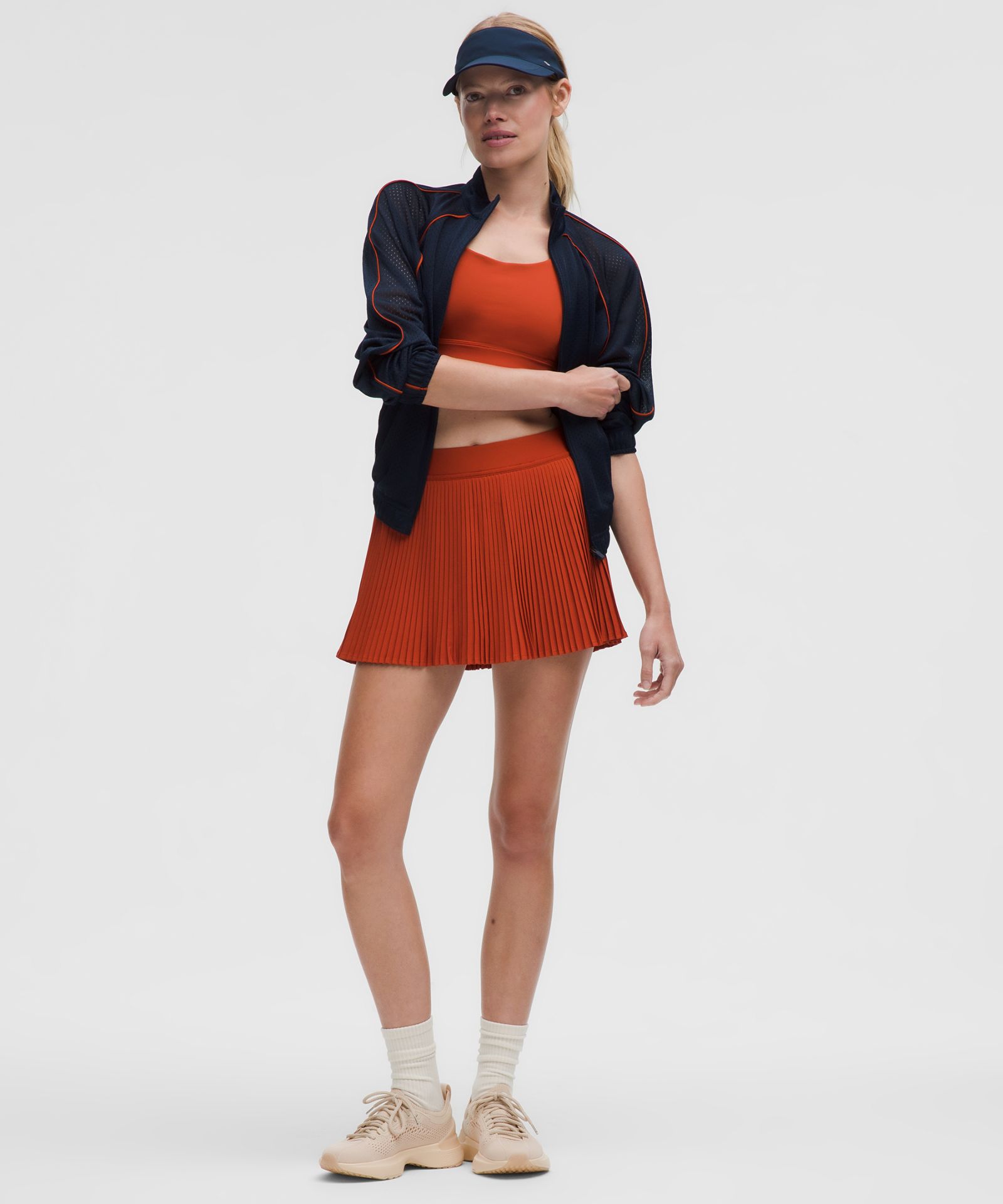 Женская теннисная юбка Lululemon RePleat высокая посадка — фото 2