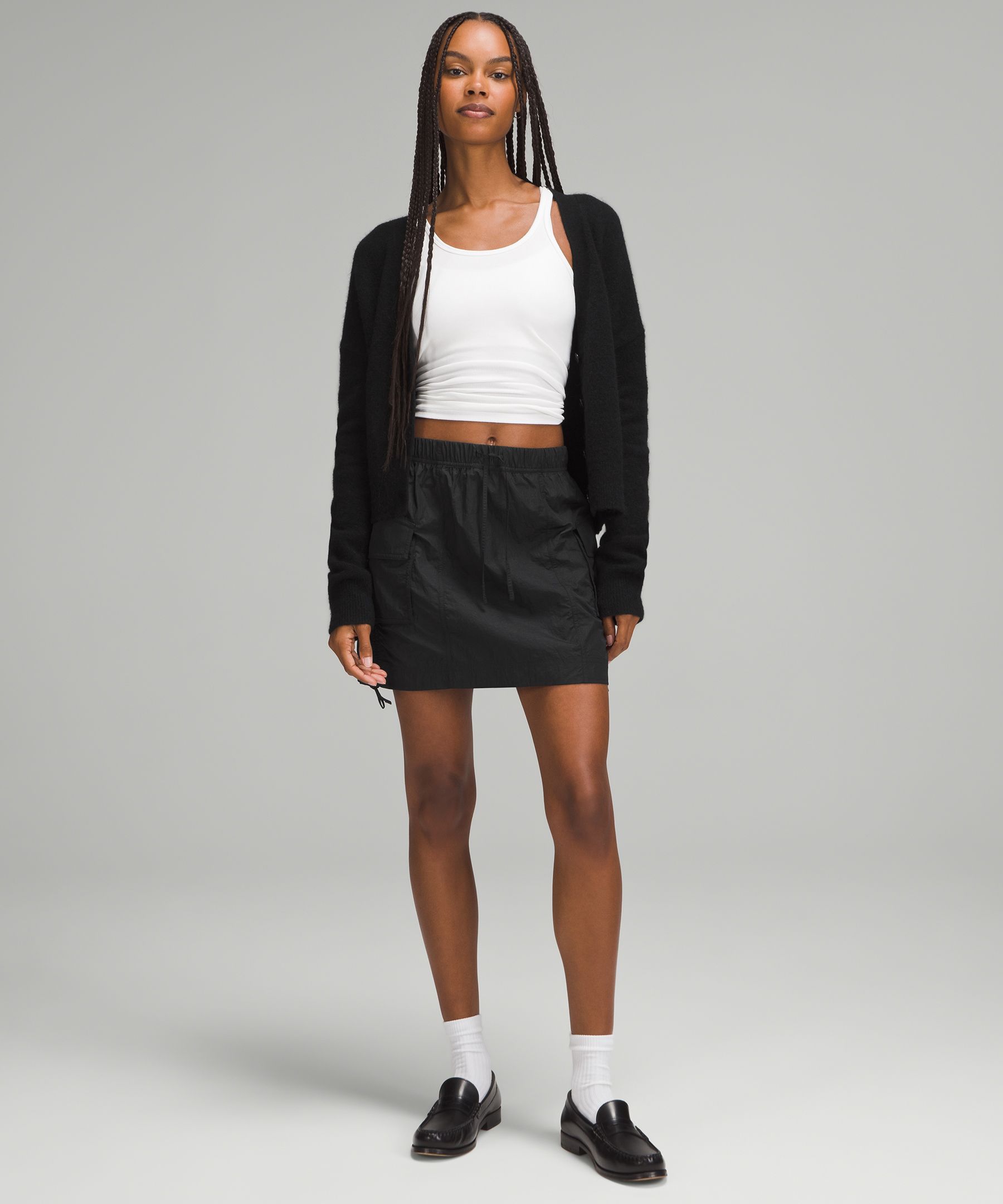 【INCHANT ME】[Pocket set] Cargo Nylon Mini Skirt Nylon Cargo Mini Skirt | Women's Skirts | lululemon