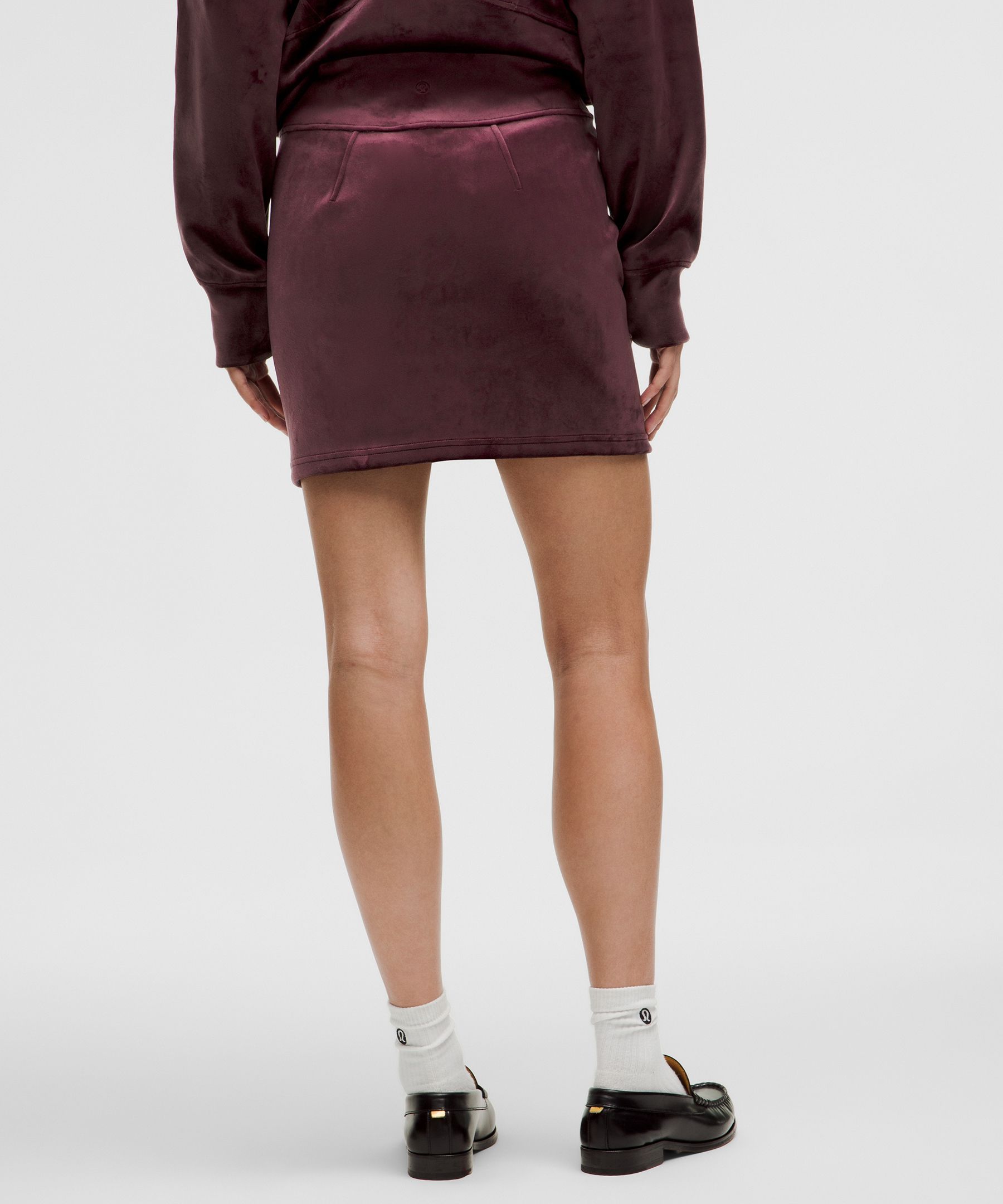 Thumbnail of Scuba High-Rise Mini Skirt 
Velvet