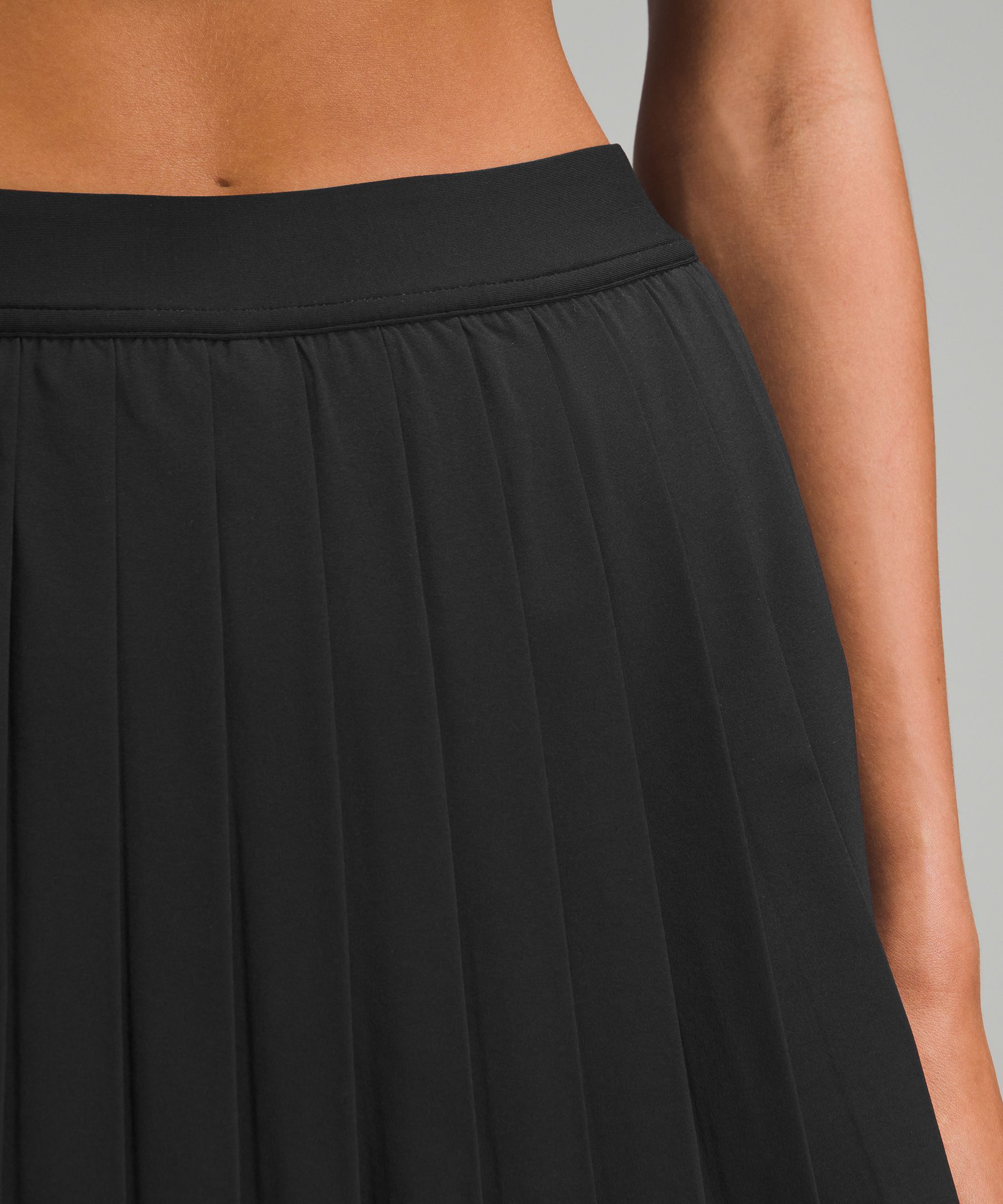 High-Rise Pleated Tennis Skirt | Women's Skirts