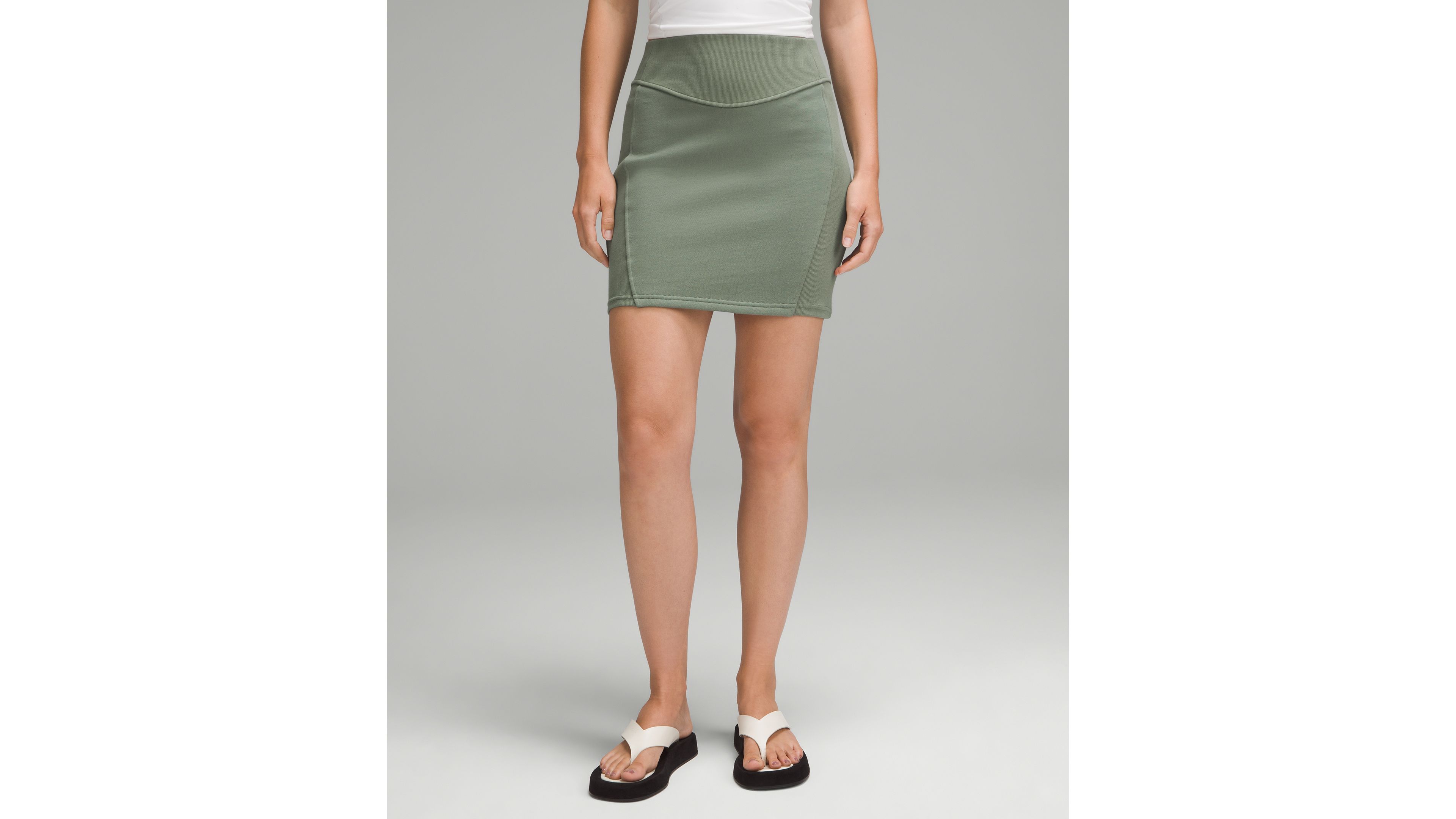 Scuba High-Rise Mini Skirt