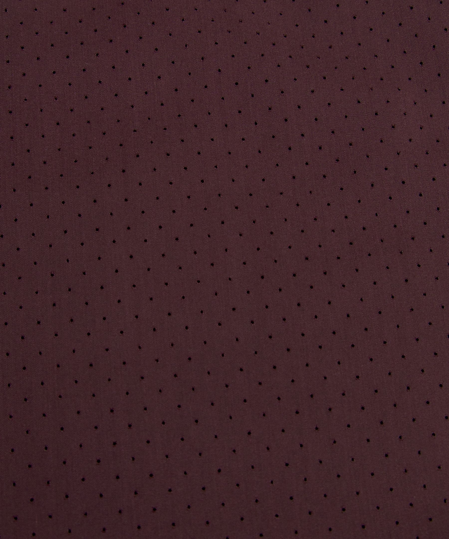 Perforated Narrow Waistband Tennis Skirt