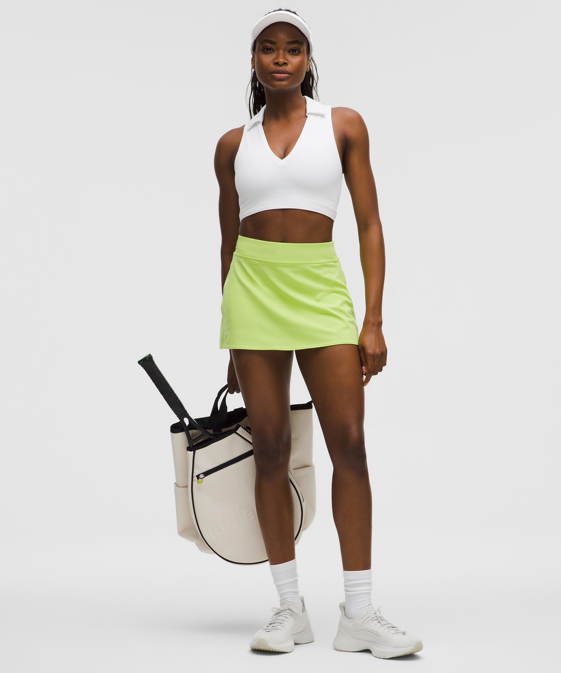 Shop Lululemon High-rise Lined Mini Skirt