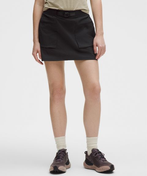 Lululemon Glyde Cargo Mid-Rise Hiking Skirt