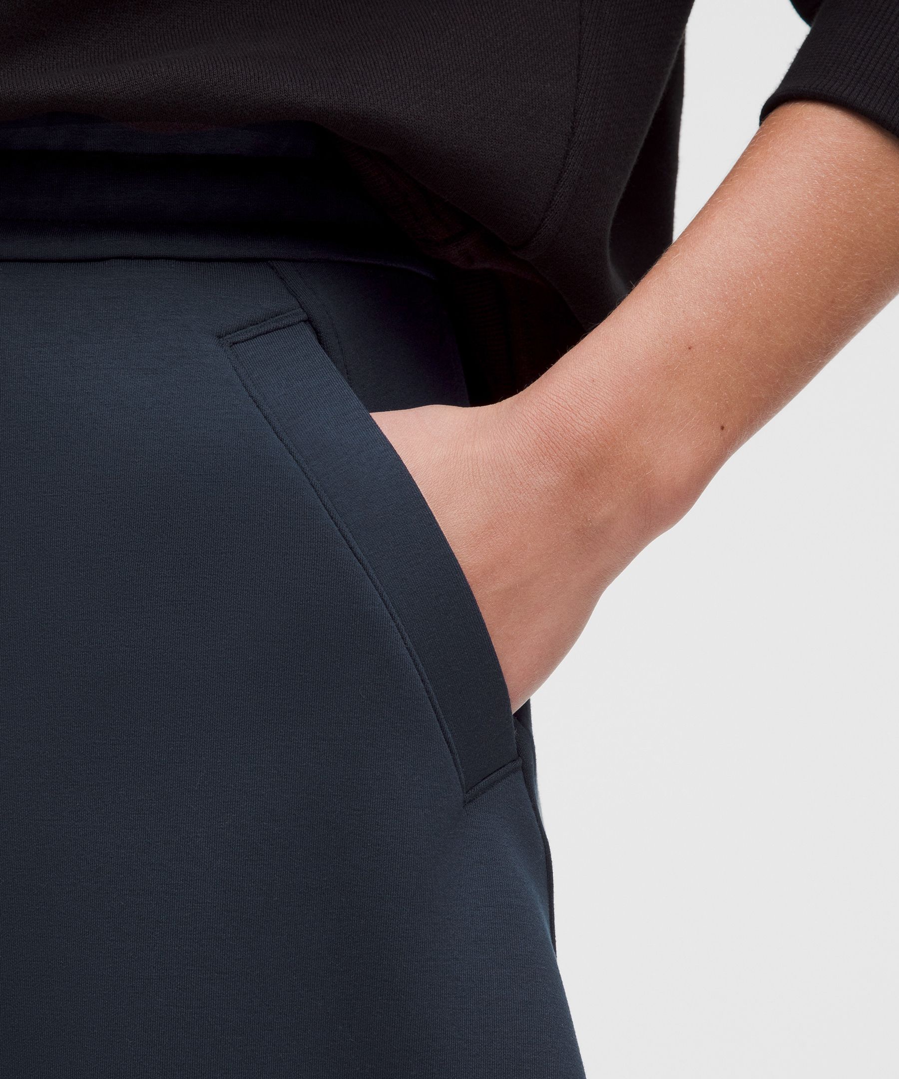 Lululemon Modal-blend High-rise A-line Midi Skirt