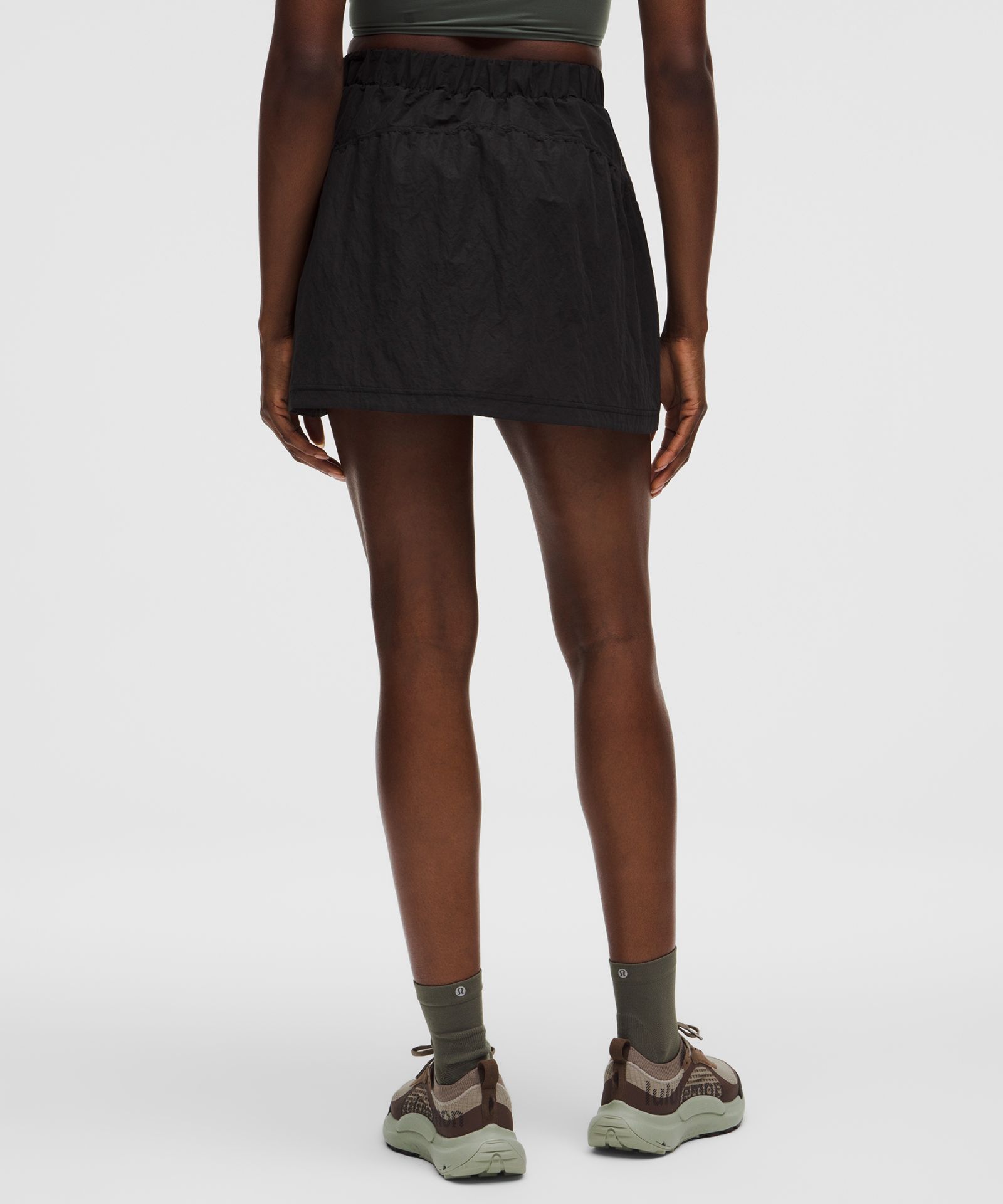 Lululemon Crinkle Nylon High-Rise Mini Skirt — фото 3