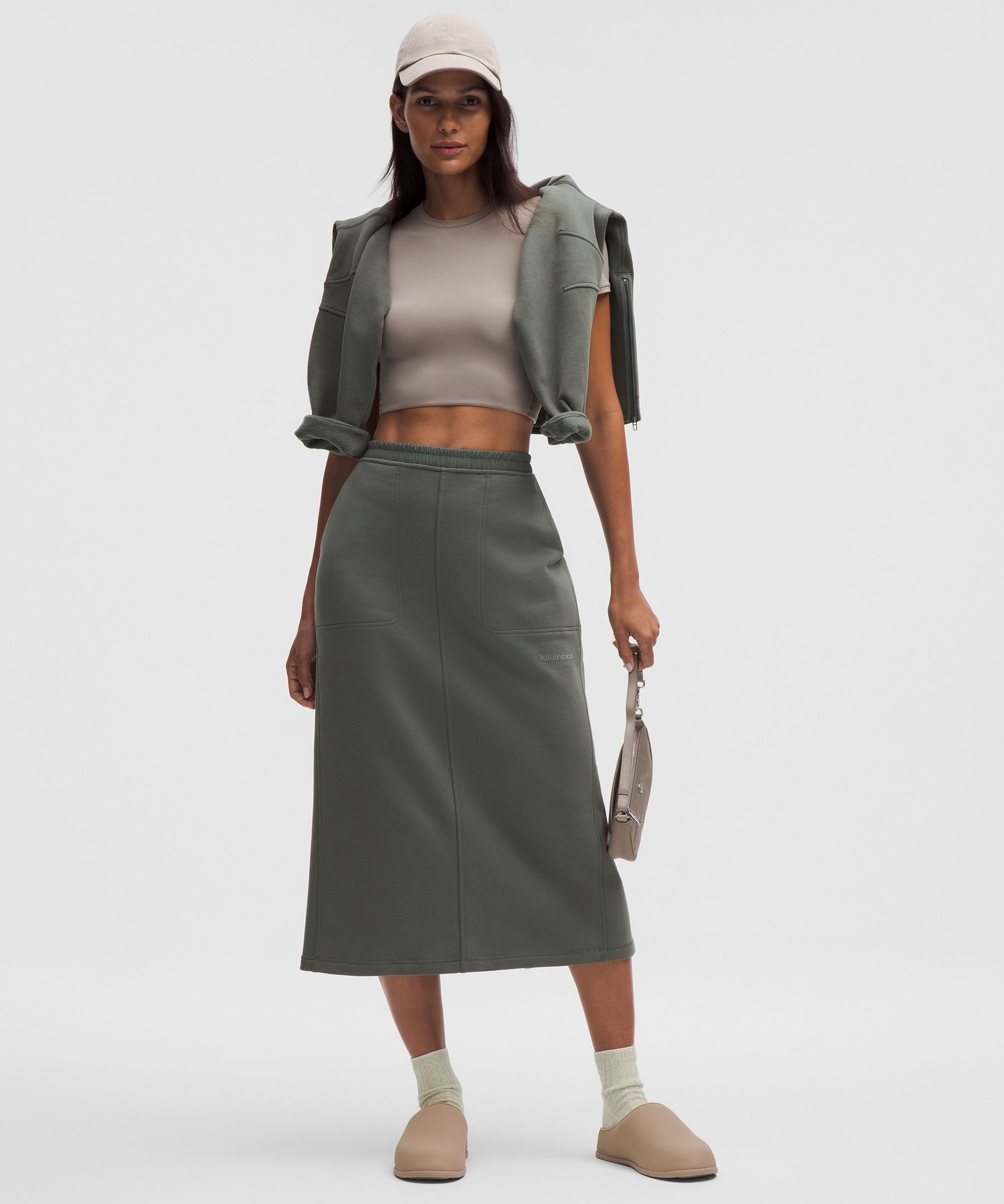 Lululemon Loungeful High-rise Midi Skirt