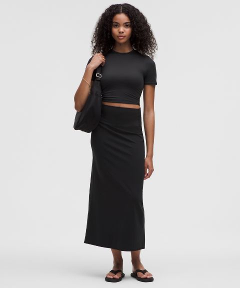 Lululemon Nulu Slim-Fit High-Rise Maxi Skirt