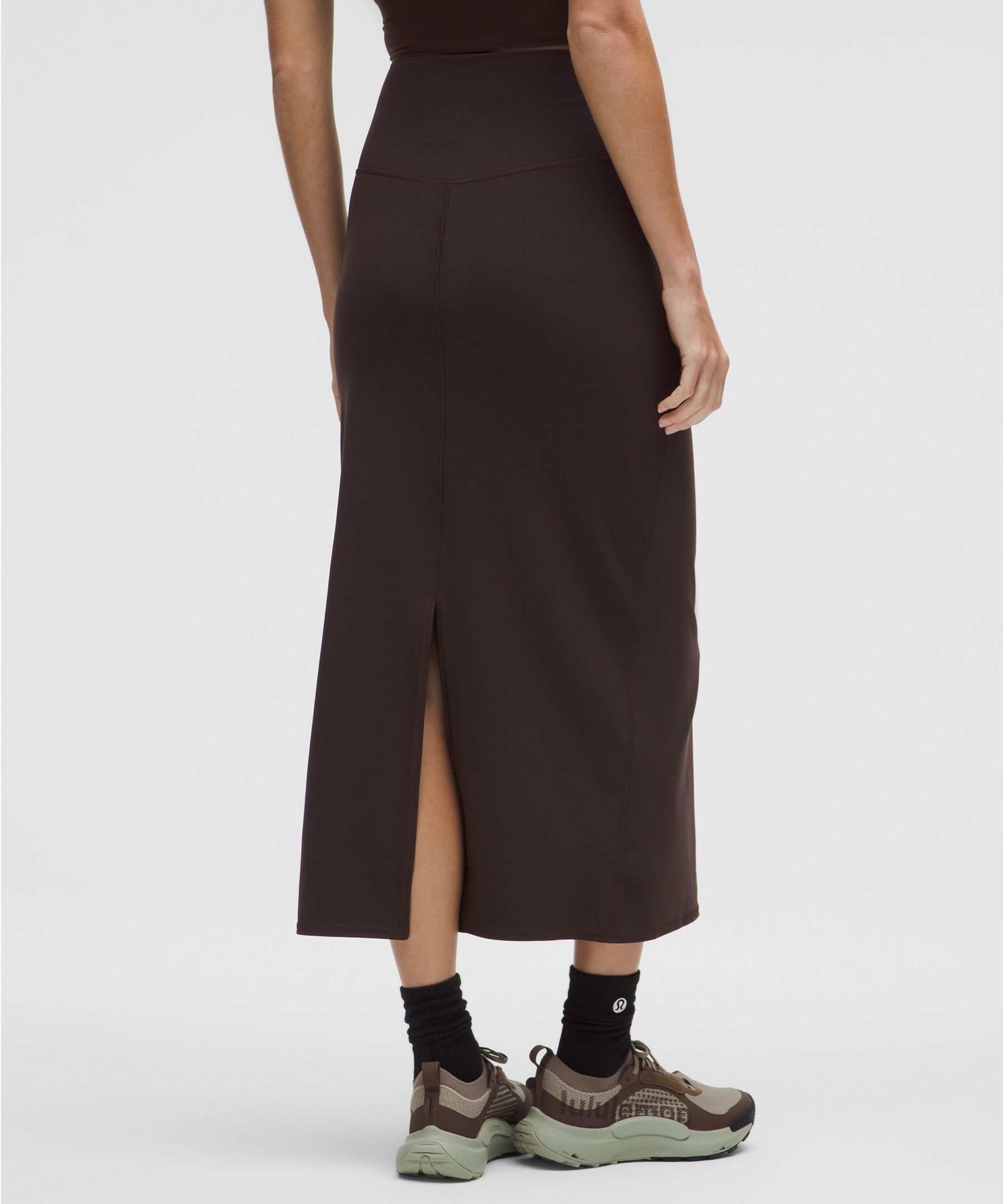 Lululemon Nulu Slim-fit High-rise Maxi Skirt