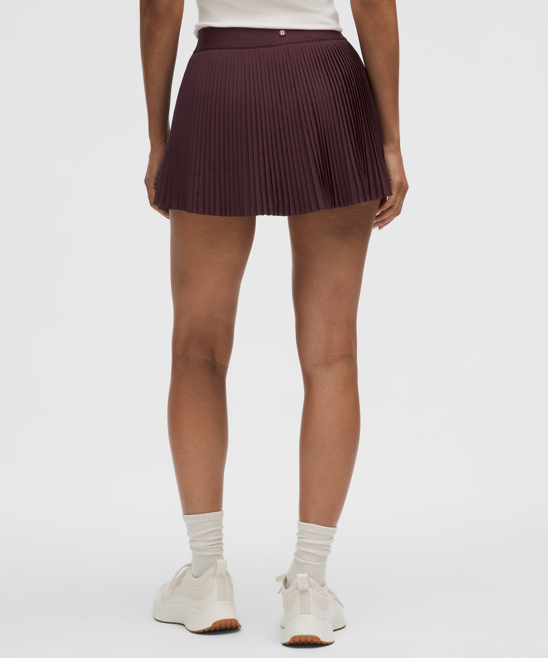 Varsity High-Rise Pleated Tennis Skirt