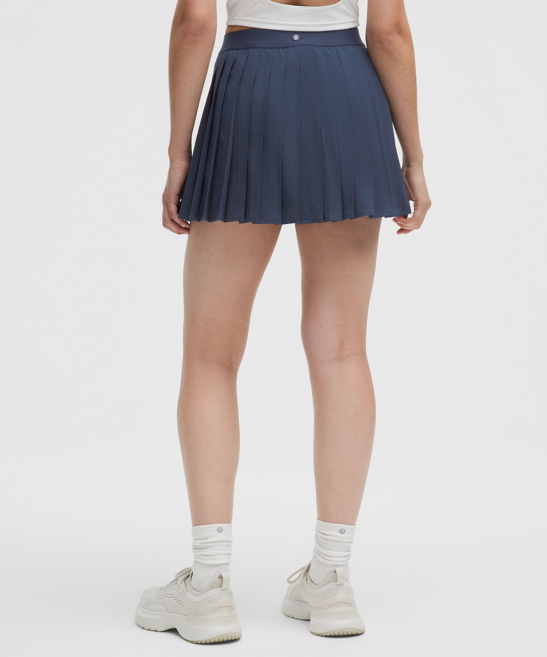 High-Rise Pleated Tennis Skirt