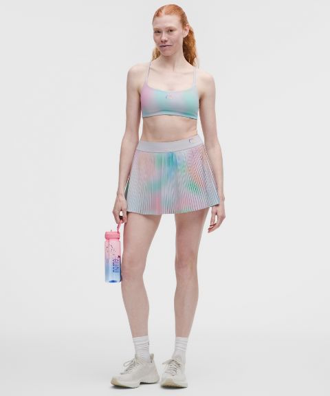 Женская теннисная юбка со складками Lululemon RePleat High-Rise