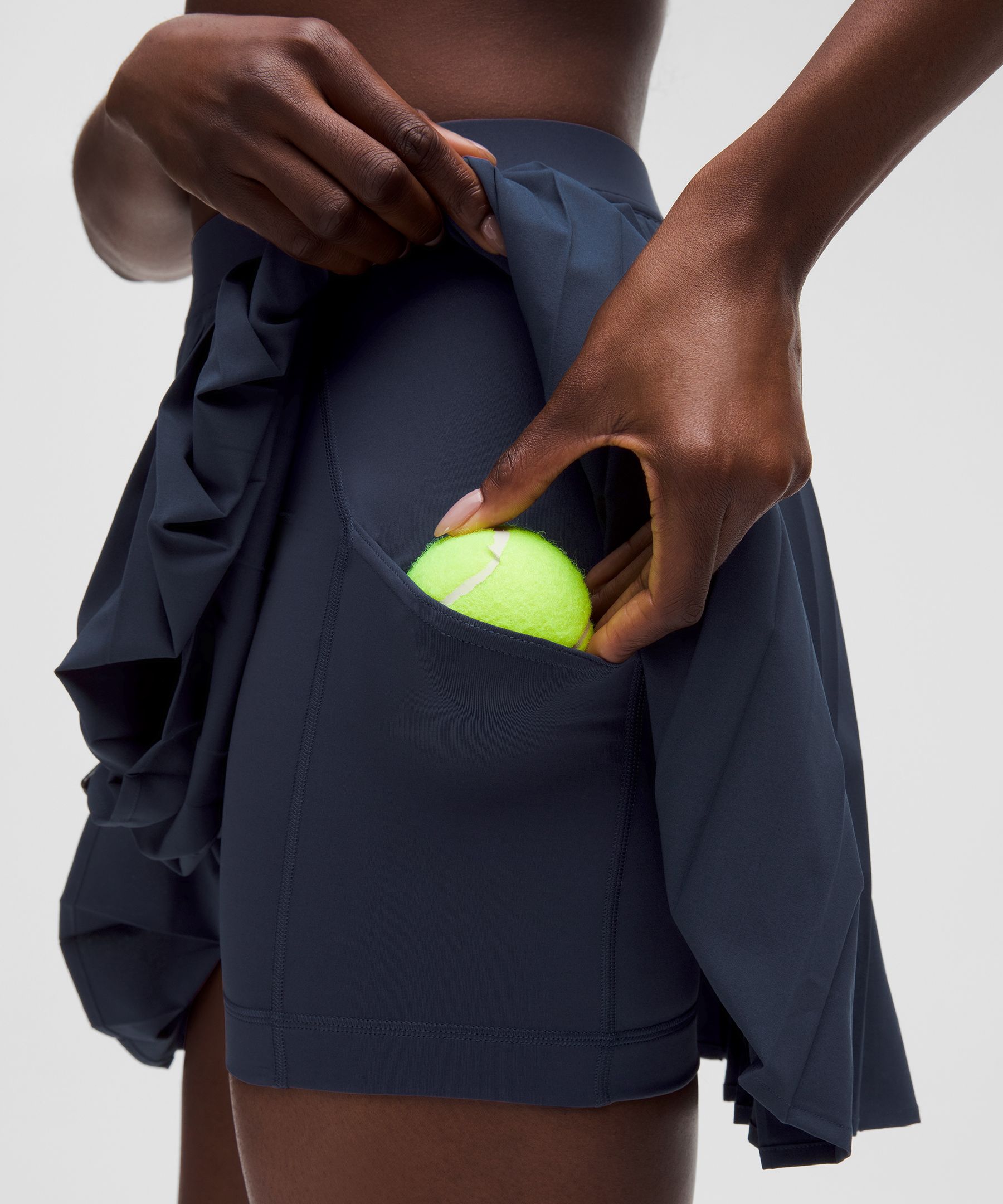 High-Rise Pleated Tennis Skirt | Women's Skirts