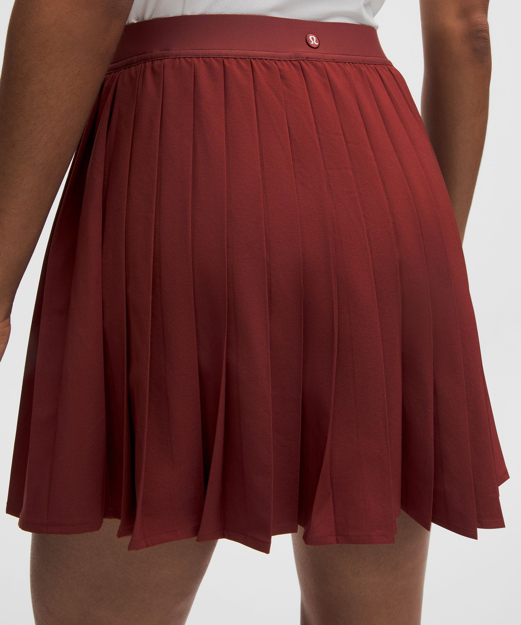 High-Rise Pleated Tennis Skirt *Long | Women's Skirts