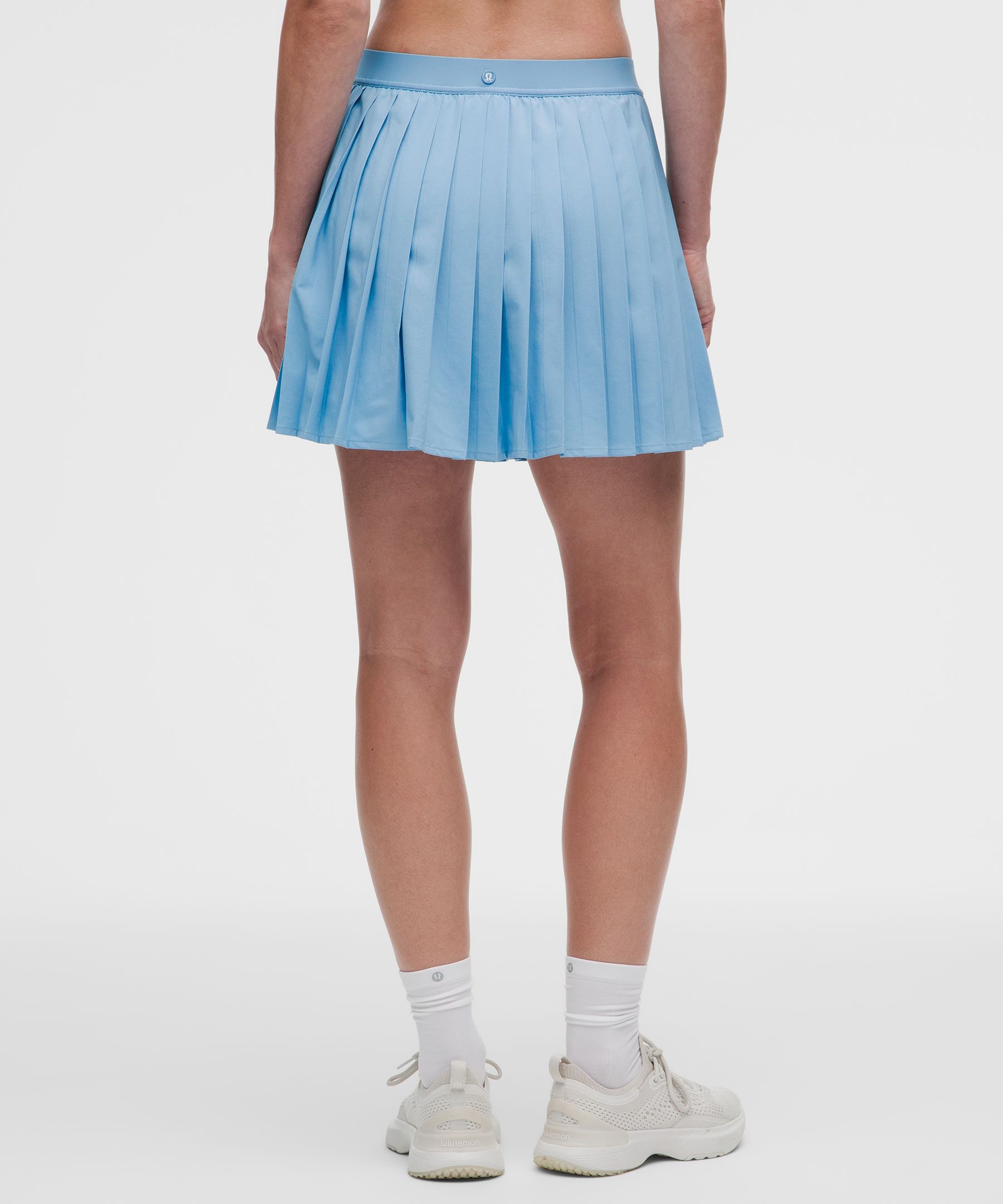 Falda de tenis plisada de talle alto *Larga