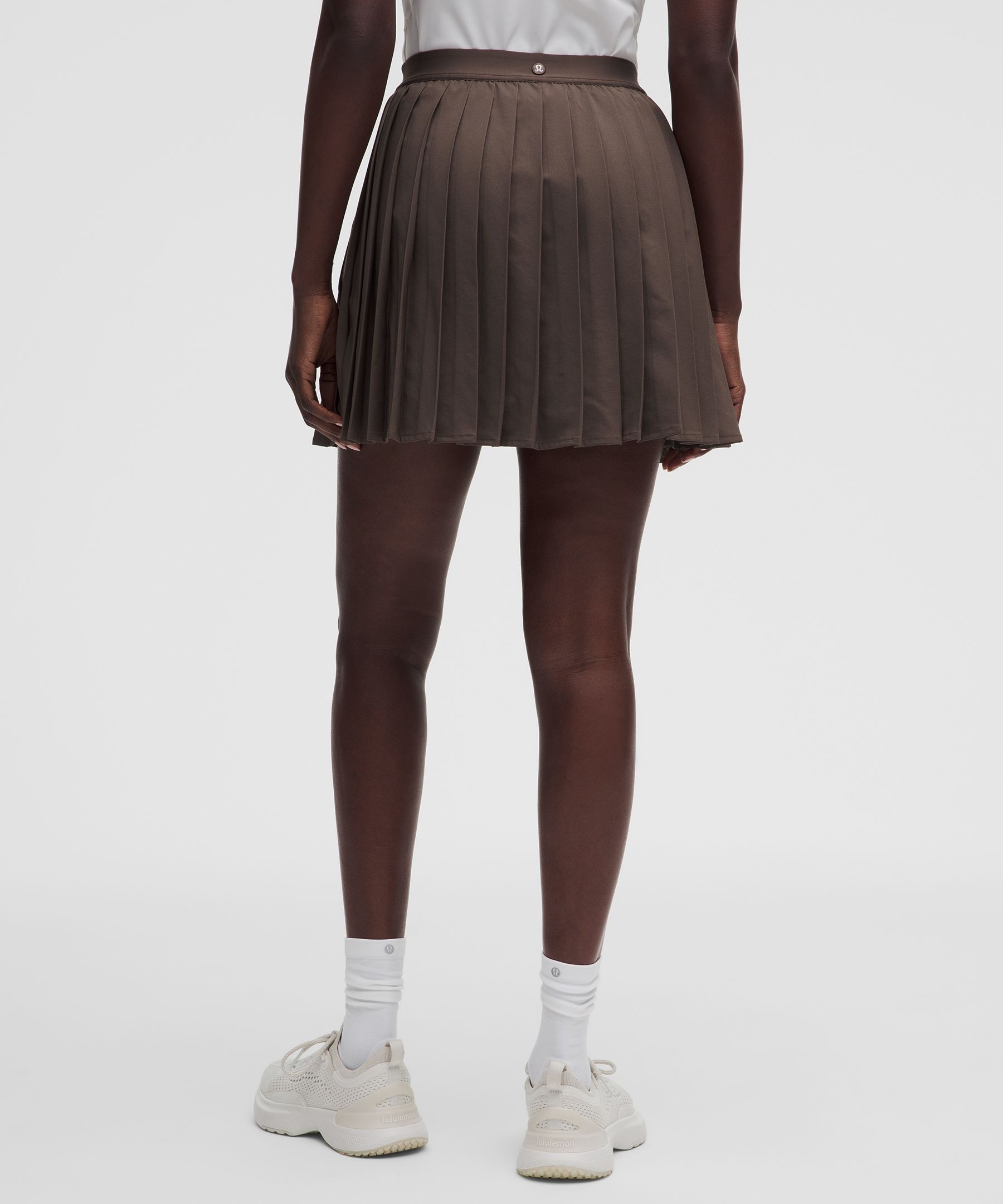 High-Rise Pleated Tennis Skirt