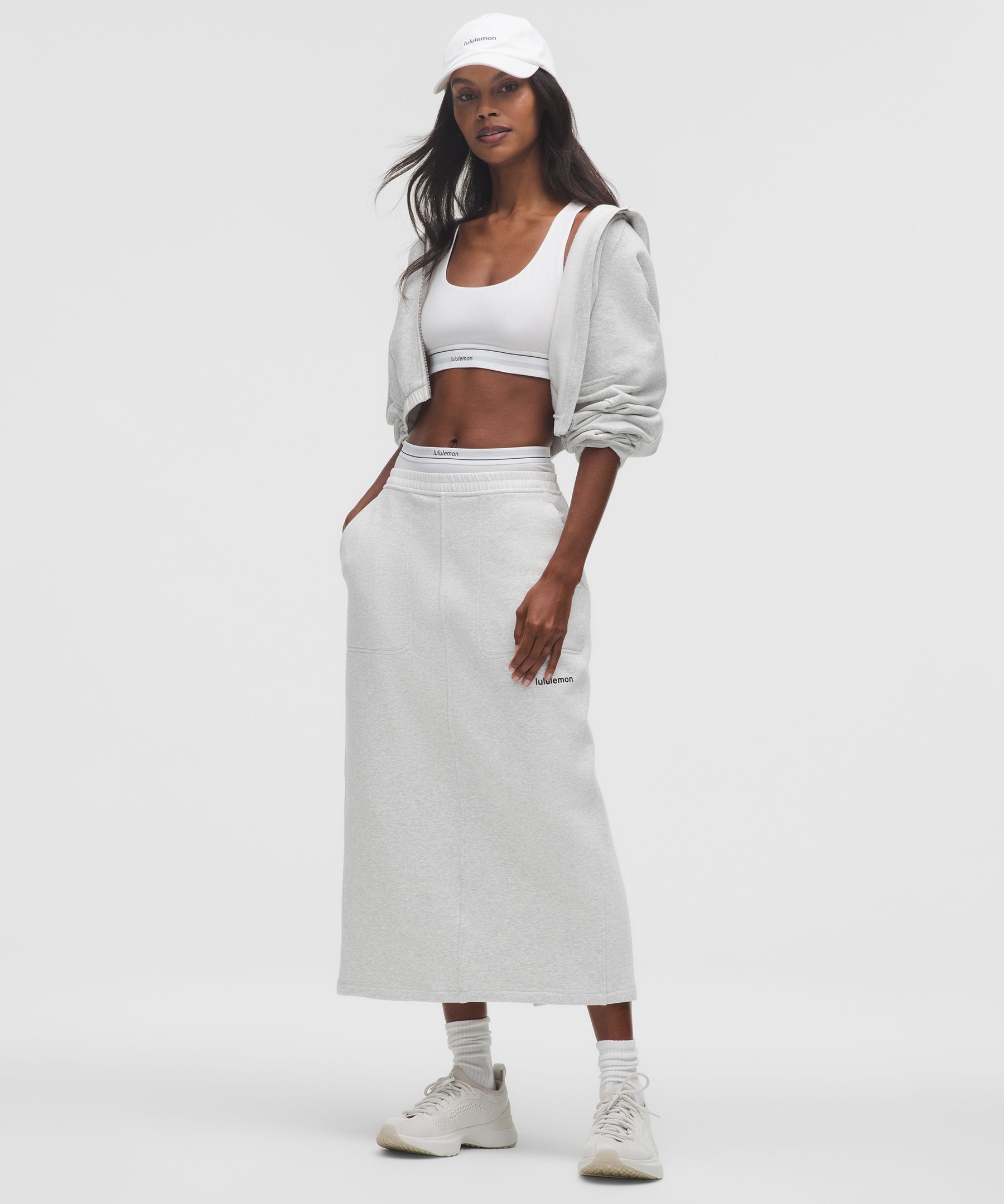 Loungeful High-Rise Midi Skirt