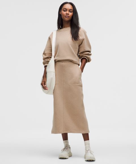 Lululemon Loungeful High-Rise Midi Skirt