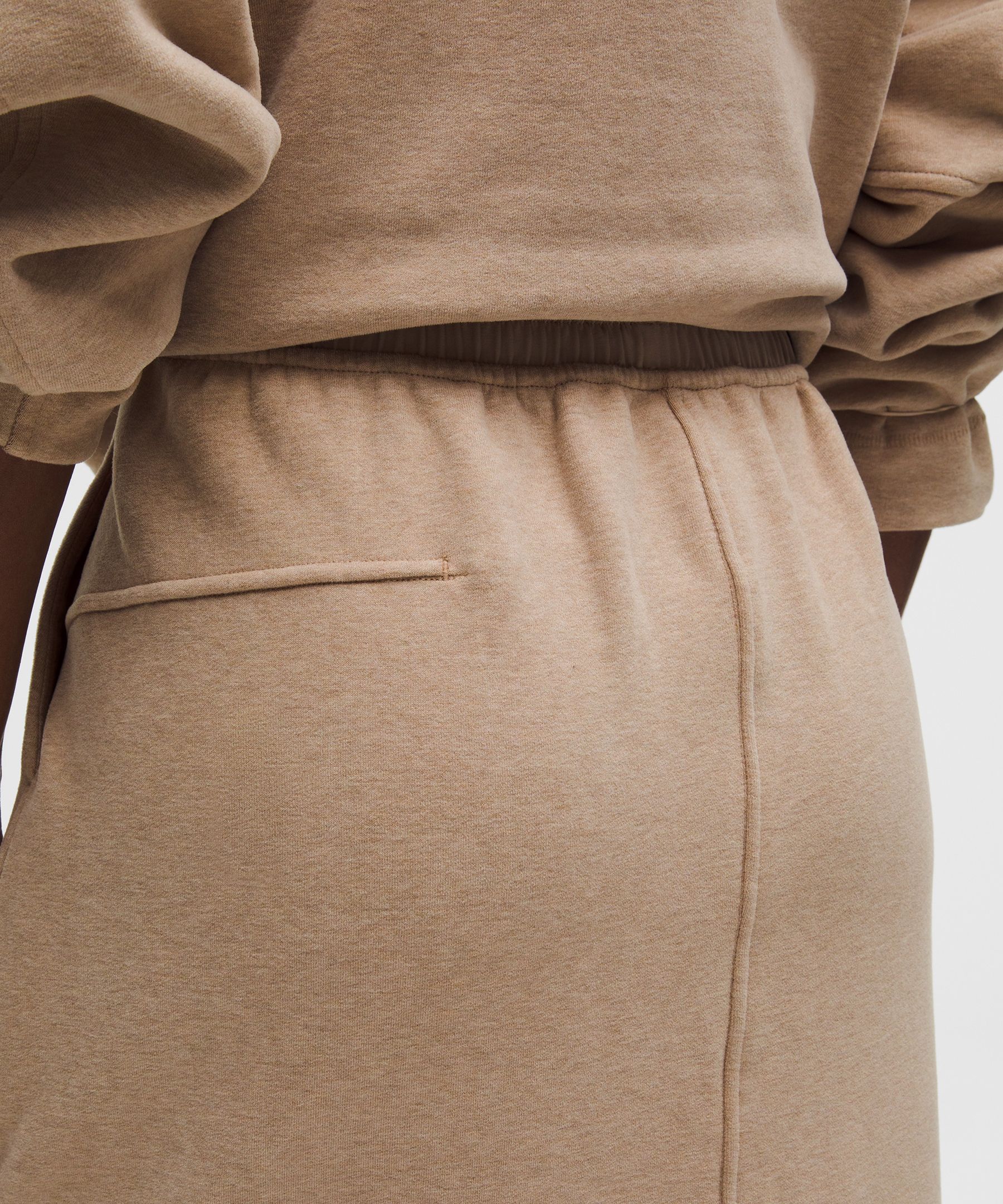 Lululemon Loungeful High-rise Midi Skirt In Nude