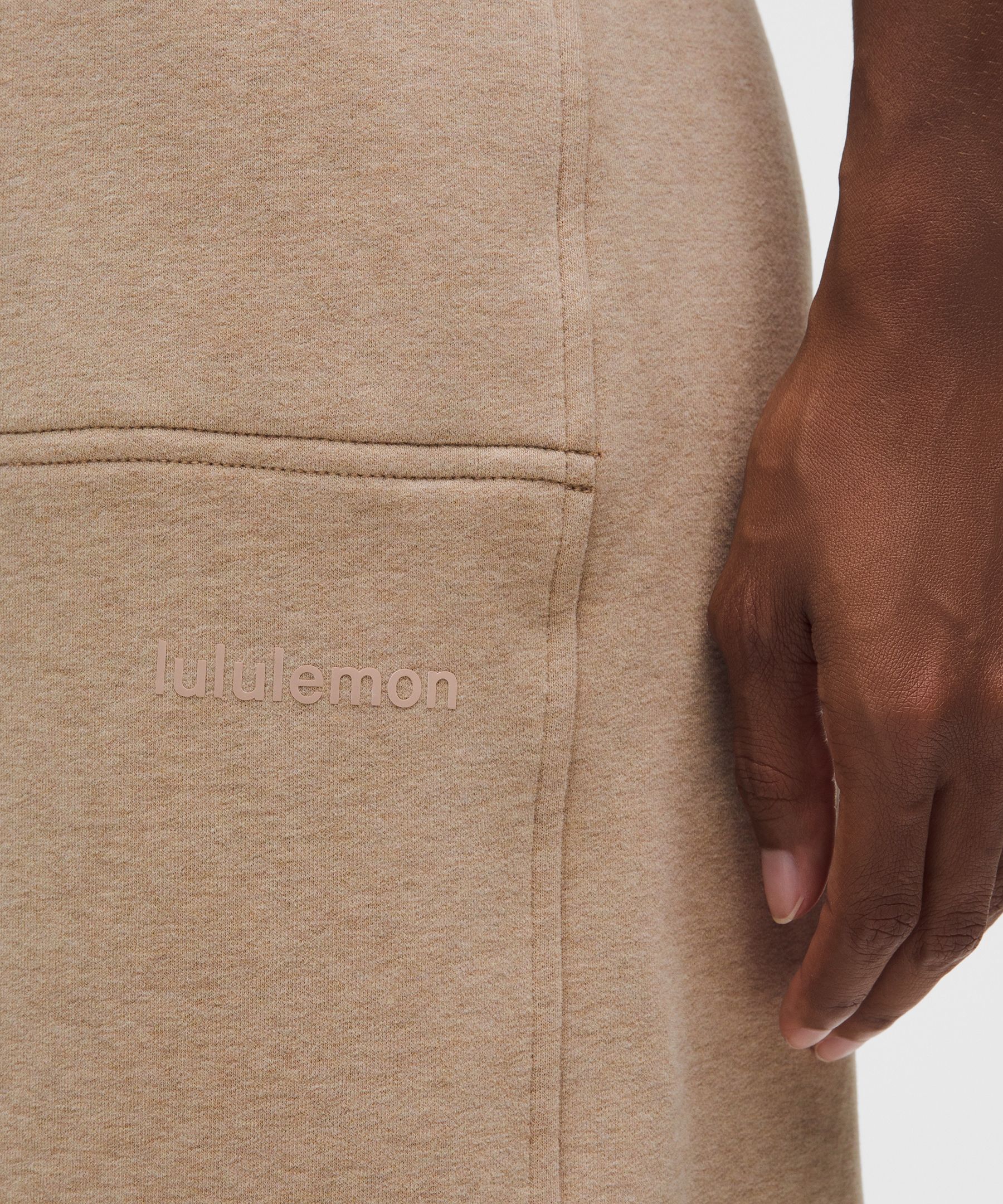 Lululemon Loungeful High-rise Midi Skirt In Nude