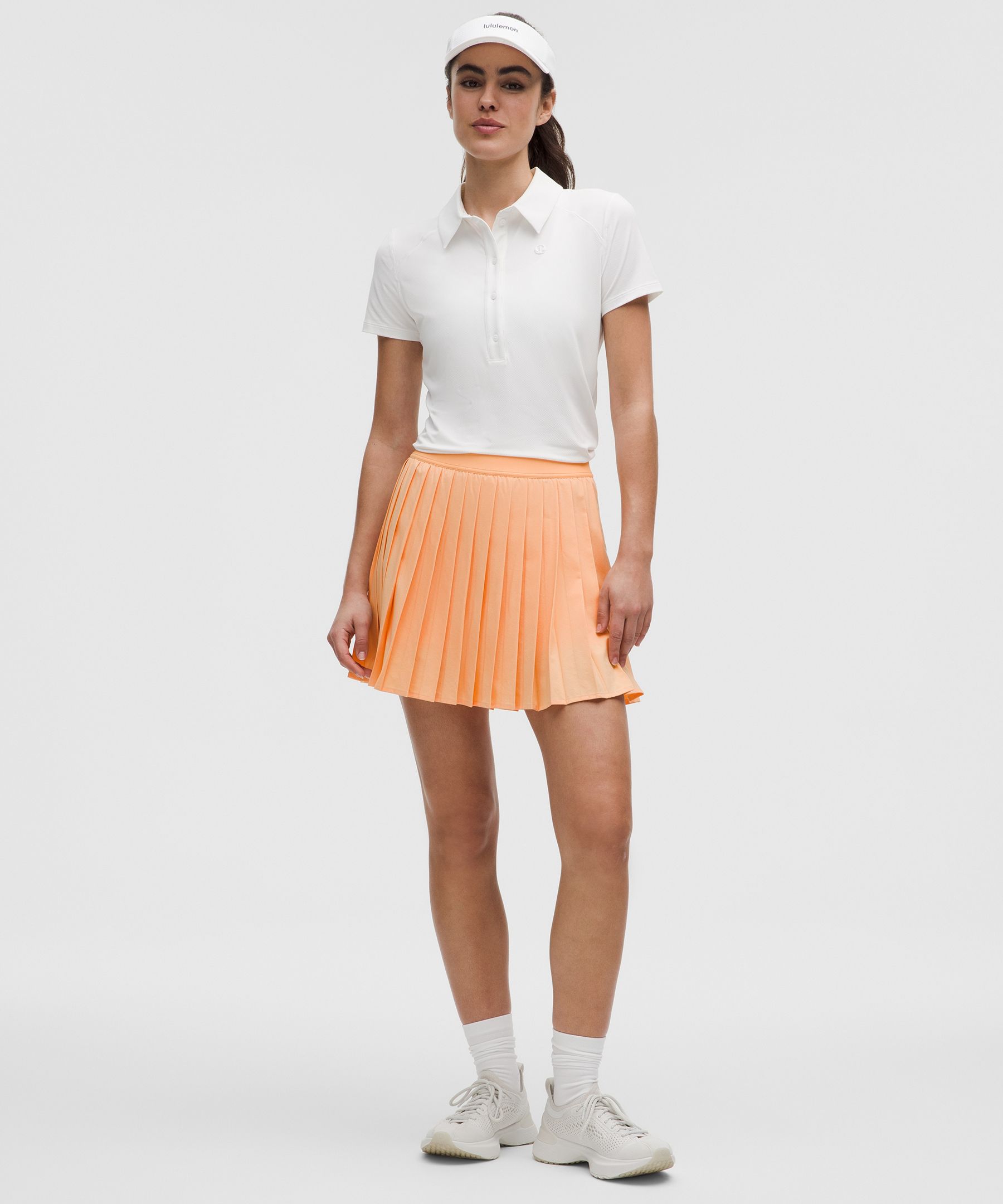 High-Rise Pleated Tennis Skirt 