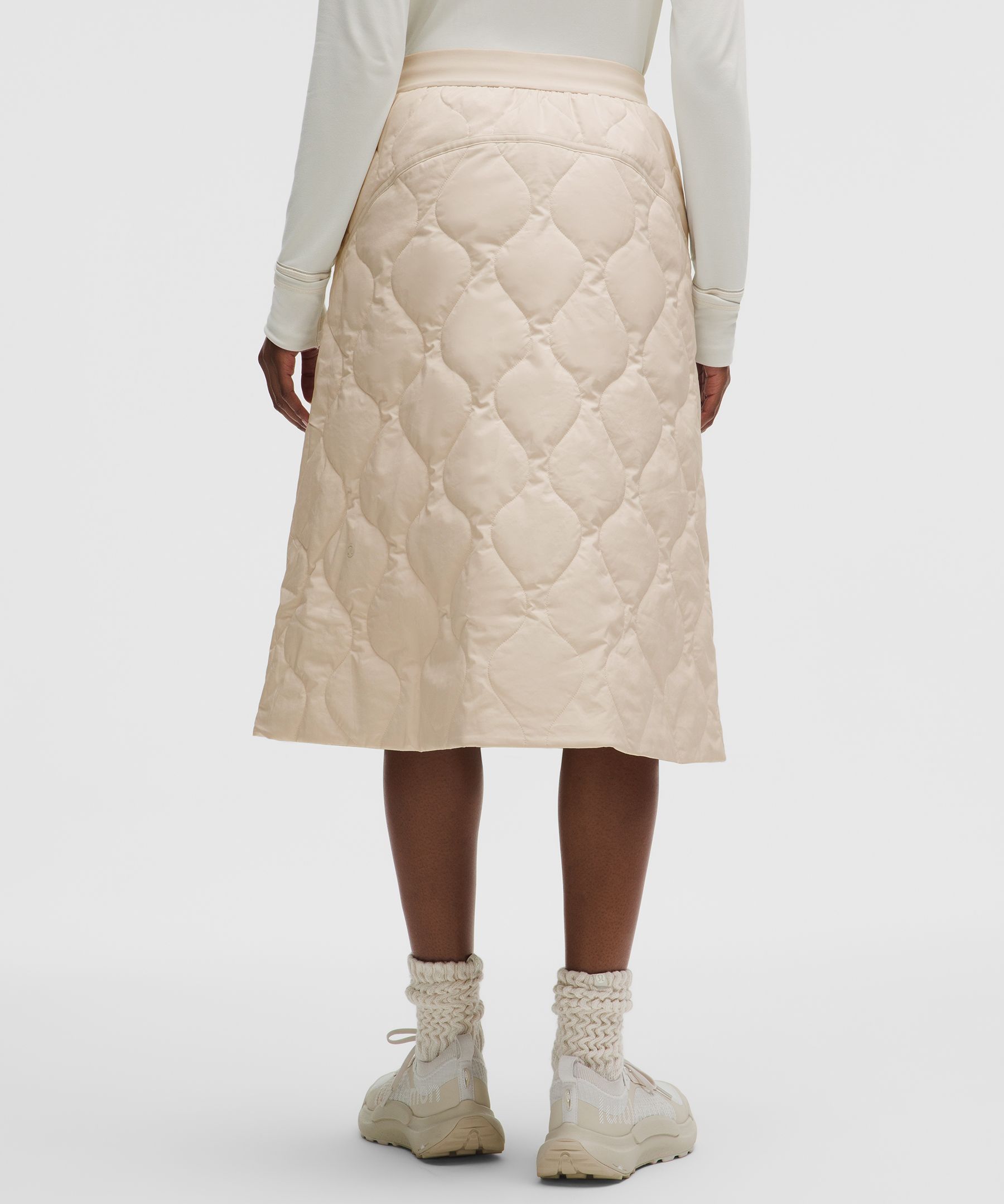 ウェーブキルト インサレートミディスカート | スカート | Lululemon JP