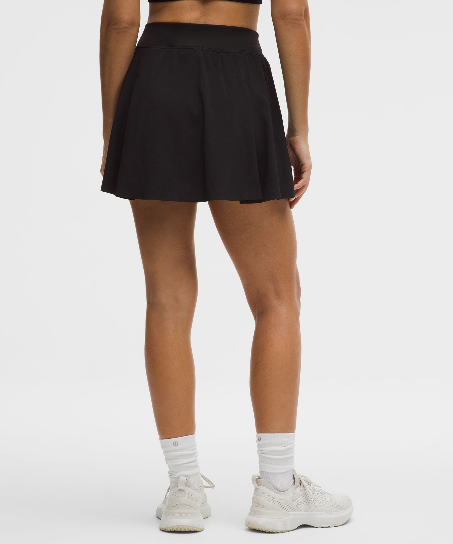 A-Line Side-Pleat Tennis Skirt
