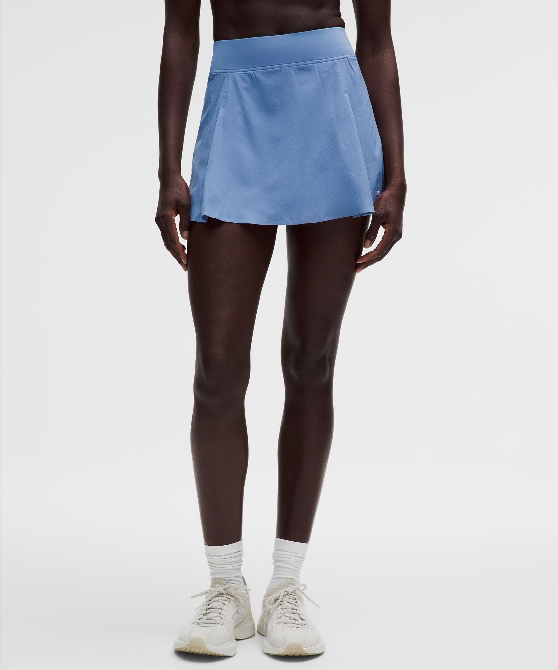 A-Line Side-Pleat Tennis Skirt