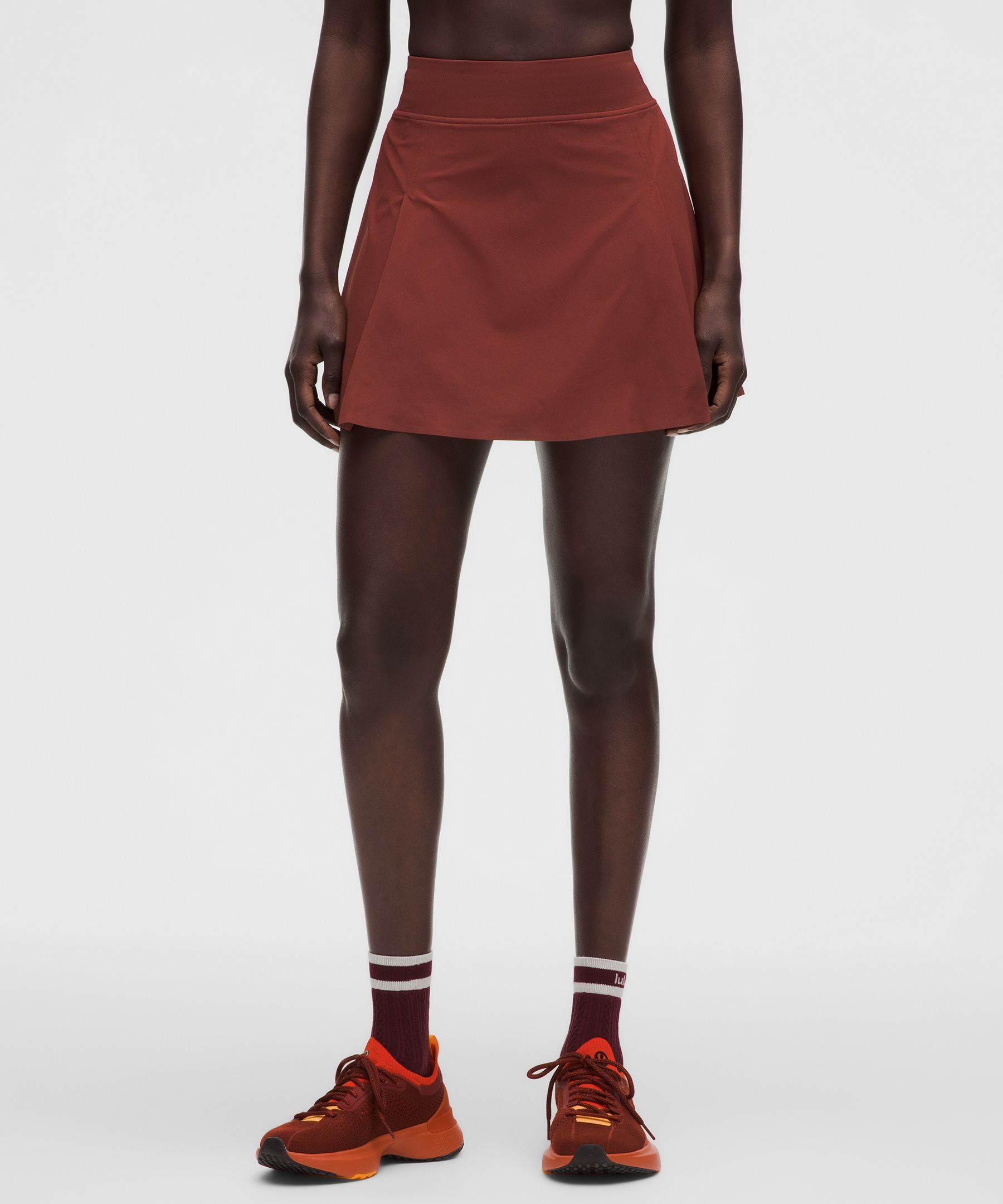 A-Line Side-Pleat Tennis Skirt