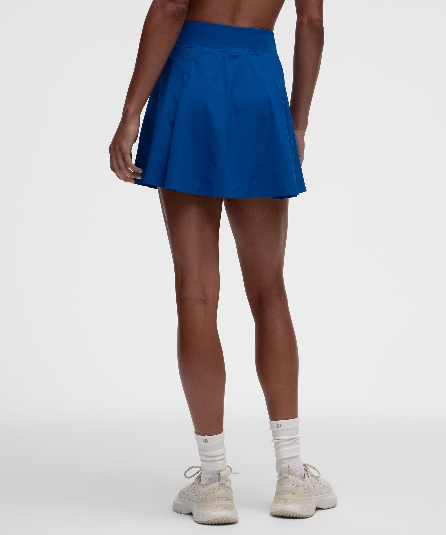A-Line Side-Pleat Tennis Skirt