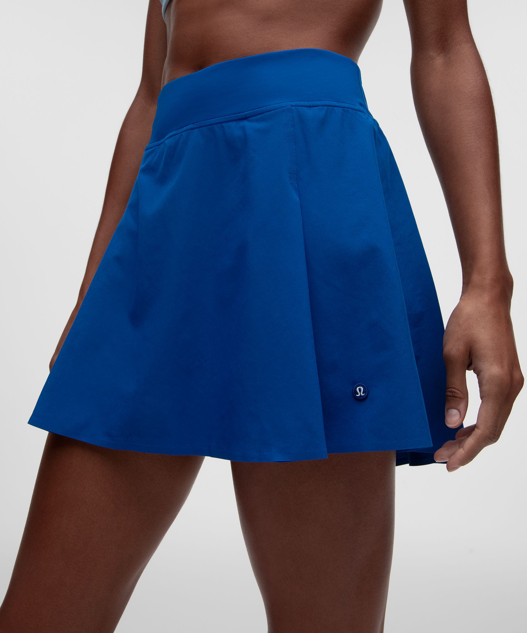 A-Line Side-Pleat Tennis Skirt