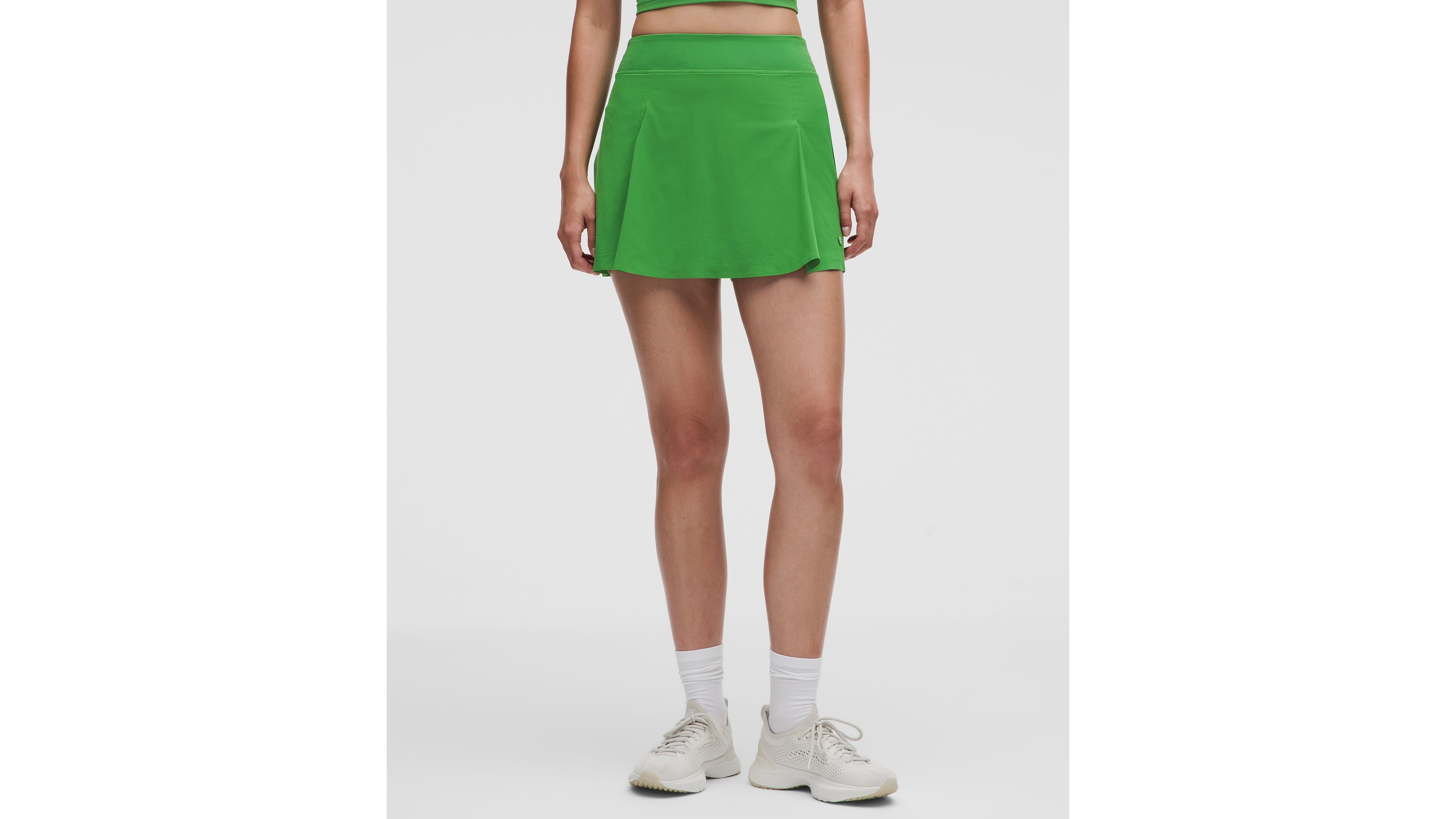 A-Line Side-Pleat Tennis Skirt