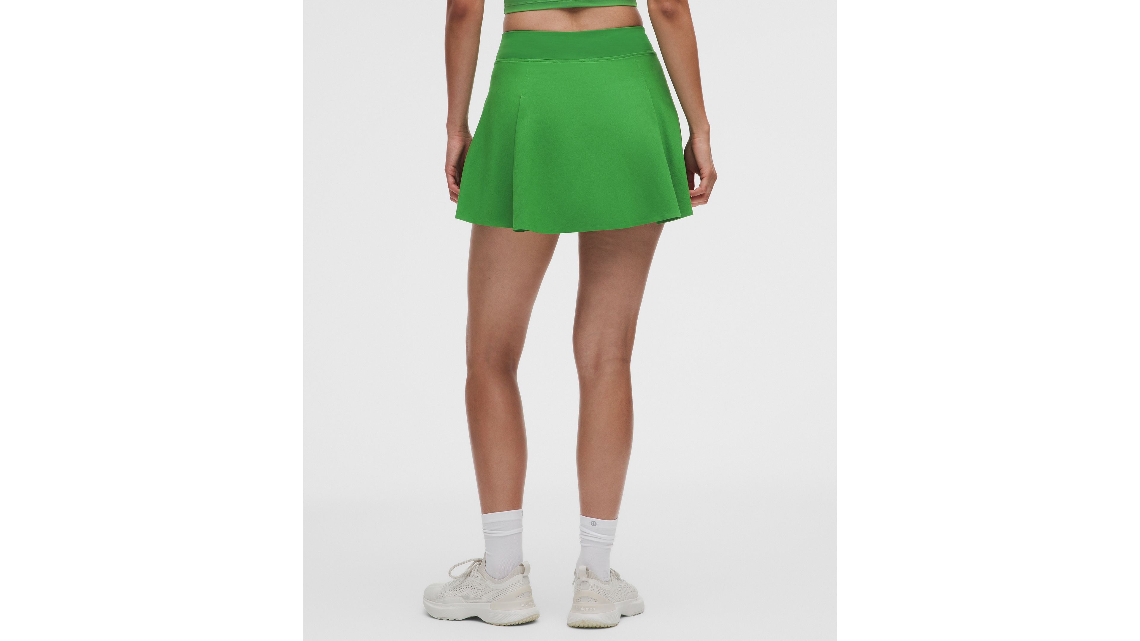 A-Line Side-Pleat Tennis Skirt